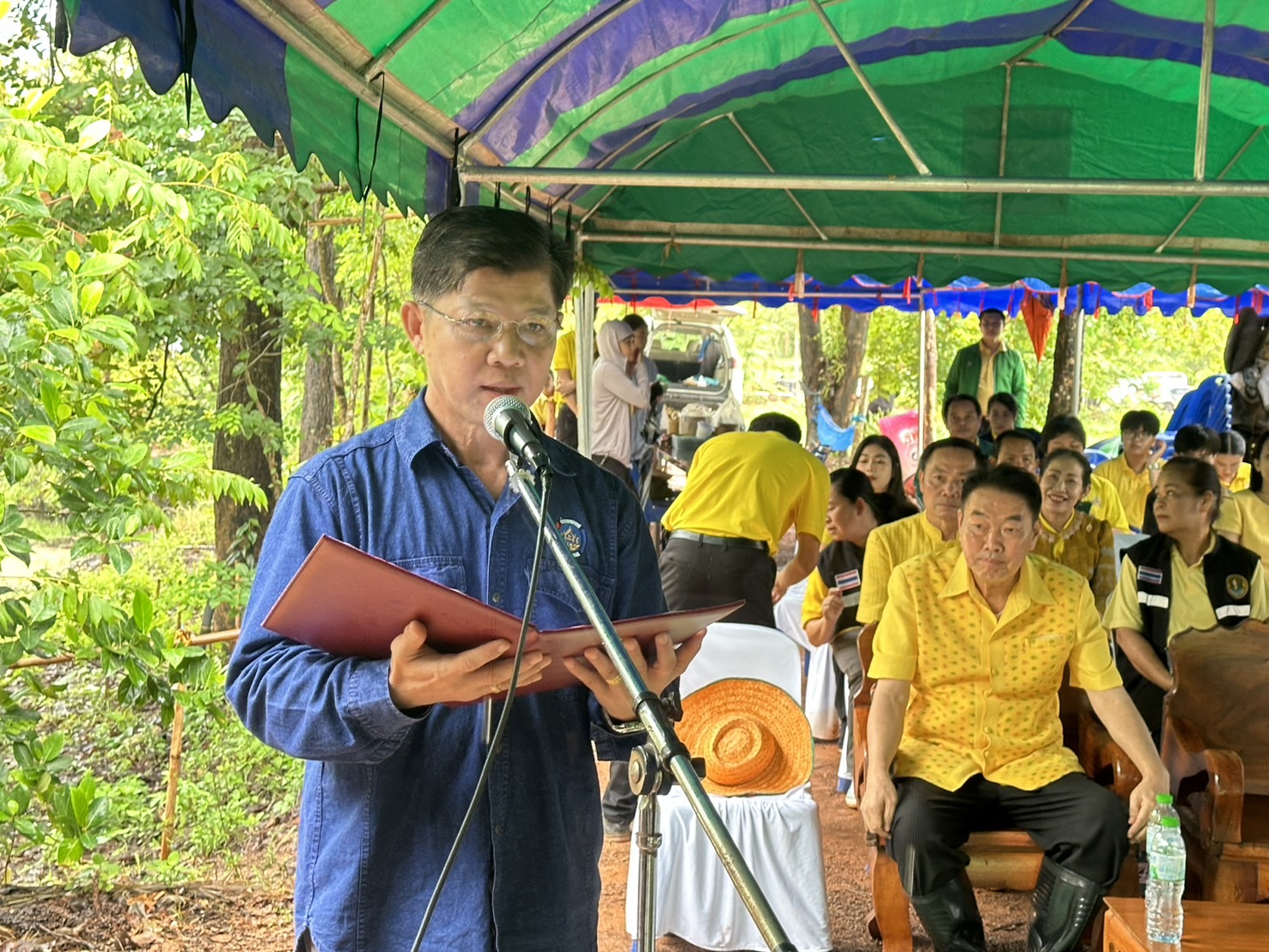 พช.หนองคาย น้อมนำหลักปรัชญาของเศรษฐกิจพอเพียงผ่านการดำเนินโครงการเฉลิมพระเกียรติพระบาทสมเด็จพระเจ้าอยู่หัว เนื่องในโอกาสมหามงคลเฉลิมพระชนมพรรษา 6 รอบ 28 กรกฎาคม 2567 ณ ศูนย์เรียนรู้ “โคก หนอง นา โมเดล” อำเภอโพนพิสัย