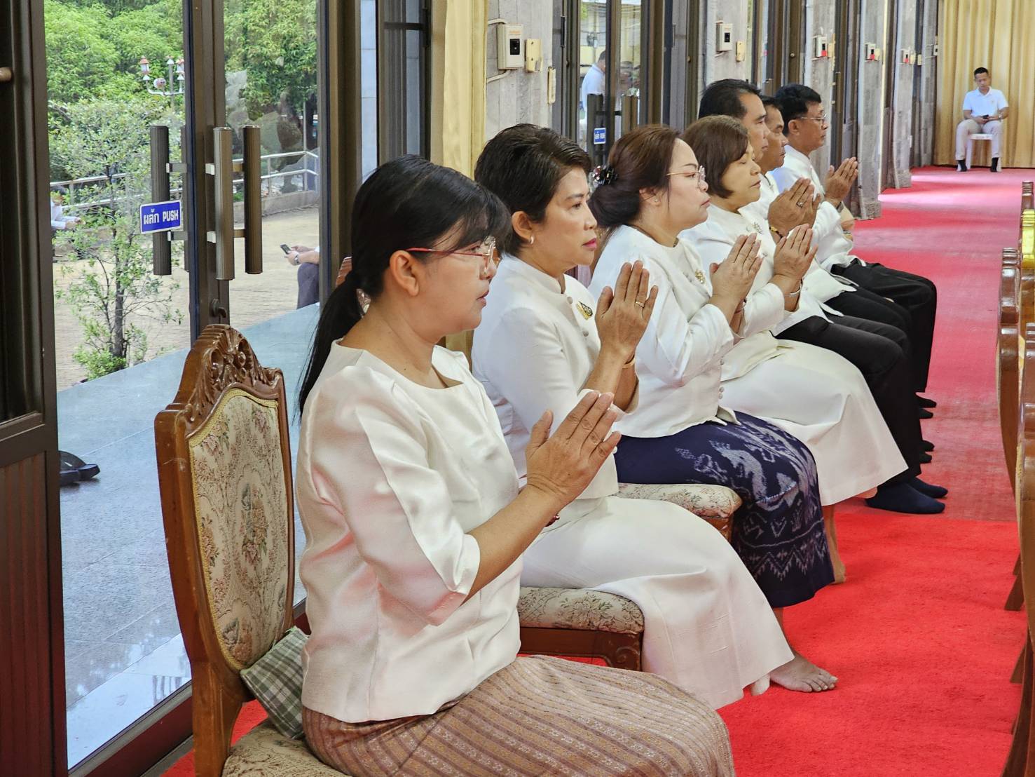 พช.หนองคาย ร่วมกิจกรรมวันสำคัญทางพระพุทธศาสนา (วันวิสาขบูชา) ประจำปี พ.ศ. 2567