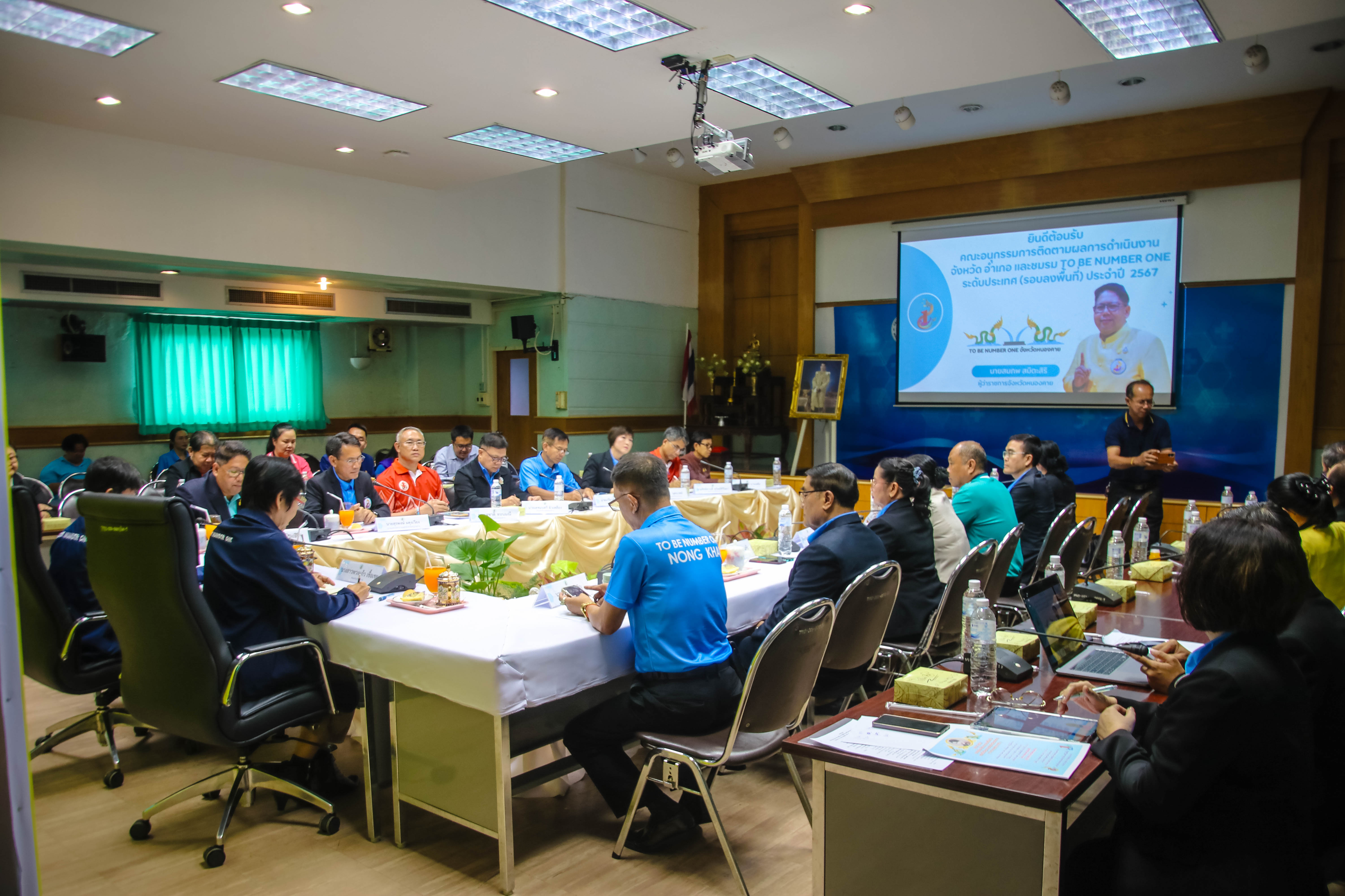พช.หนองคาย ร่วมต้อนรับคณะอนุกรรมการลงพื้นที่ ติดตามผลการดำเนินงาน ชมรม TO BE NUMBER ONE ระดับประเทศ ปี 2567