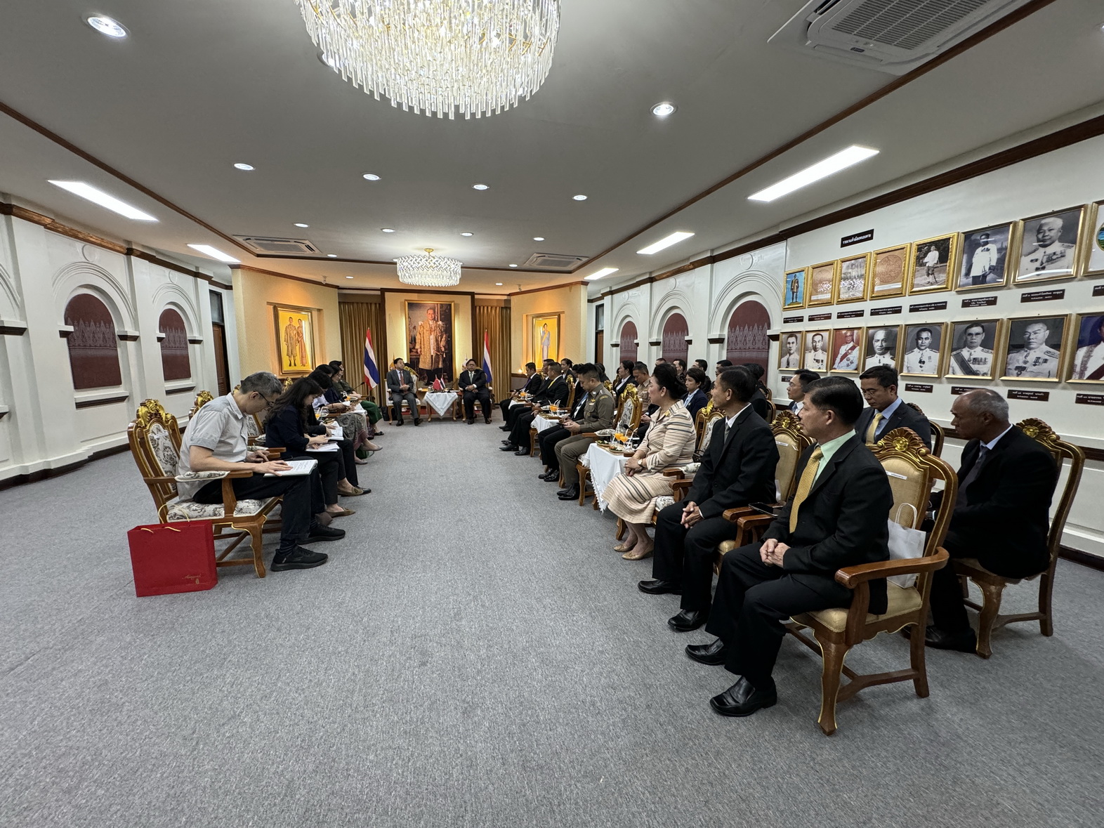 พช.หนองคาย ร่วมต้อนรับเอกอัครราชทูตสาธารณรัฐประชาชนจีน ประจำราชอาณาจักรไทย