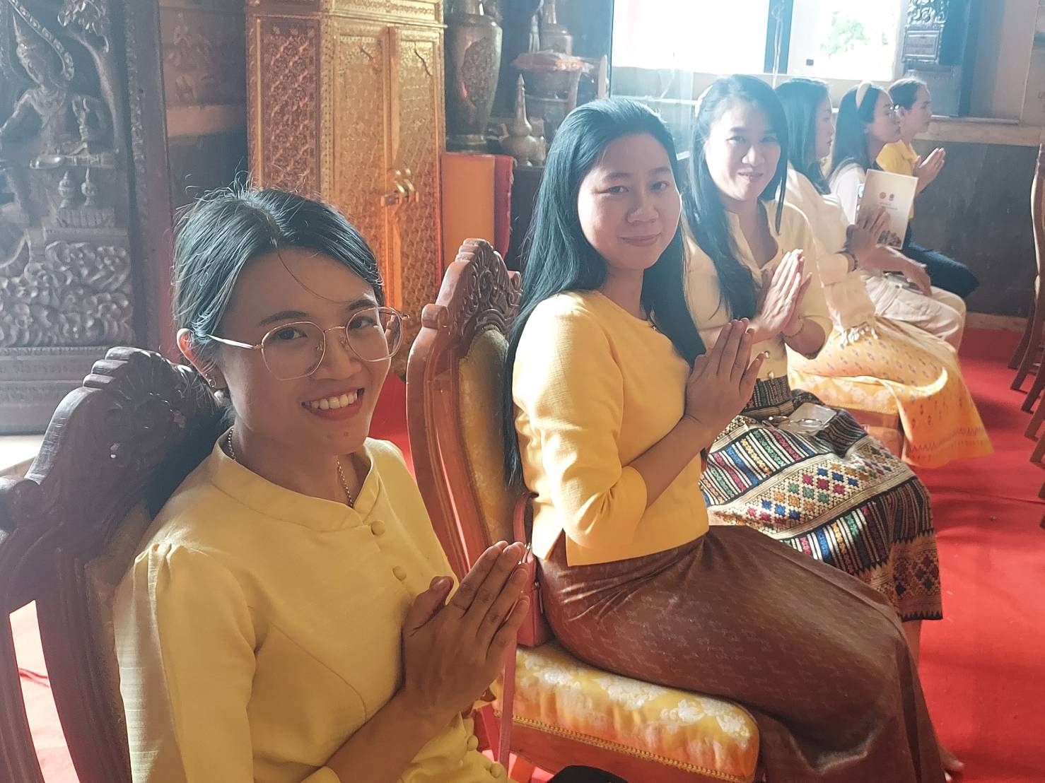 พช.หนองคาย ร่วมพิธีเจริญพระพุทธมนต์และเจริญจิตตภาวนาถวายพระพรชัยมงคลแด่พระบาทสมเด็จพระเจ้าอยู่หัว เนื่องในโอกาสมหามงคลเฉลิพระชนมพรรษา 6 รอบ 28 กรกฎาคม 2567