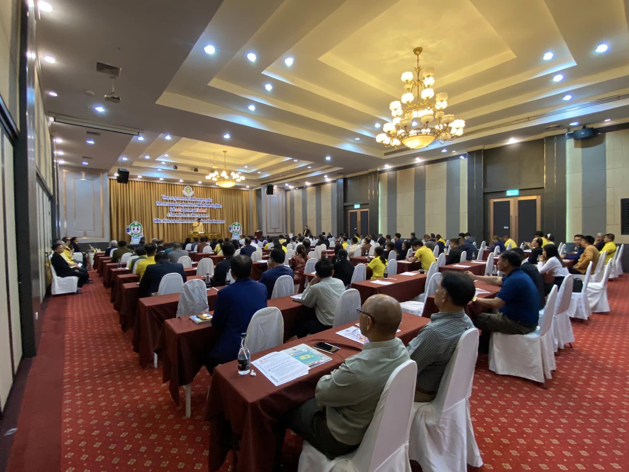 พช.หนองคาย ร่วมโครงการบูรณาการความร่วมมือของทุกภาคส่วน กิจกรรมเผยแพร่ความรู้การดำเนินการให้ได้มาซึ่งสมาชิกวุฒิสภา