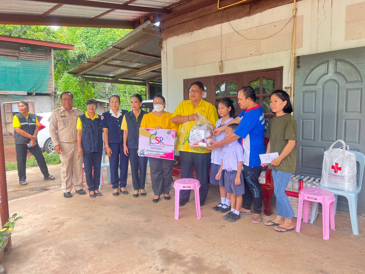 พช.หนองคาย ร่วมโครงการ “ผู้ว่าฯ สัญจร เพื่อขับเคลื่อนการพัฒนาและศึกษาศักยภาพพื้นที่” สู่เป้าหมายการพัฒนาที่ยั่งยืน อ.เมืองหนองคาย