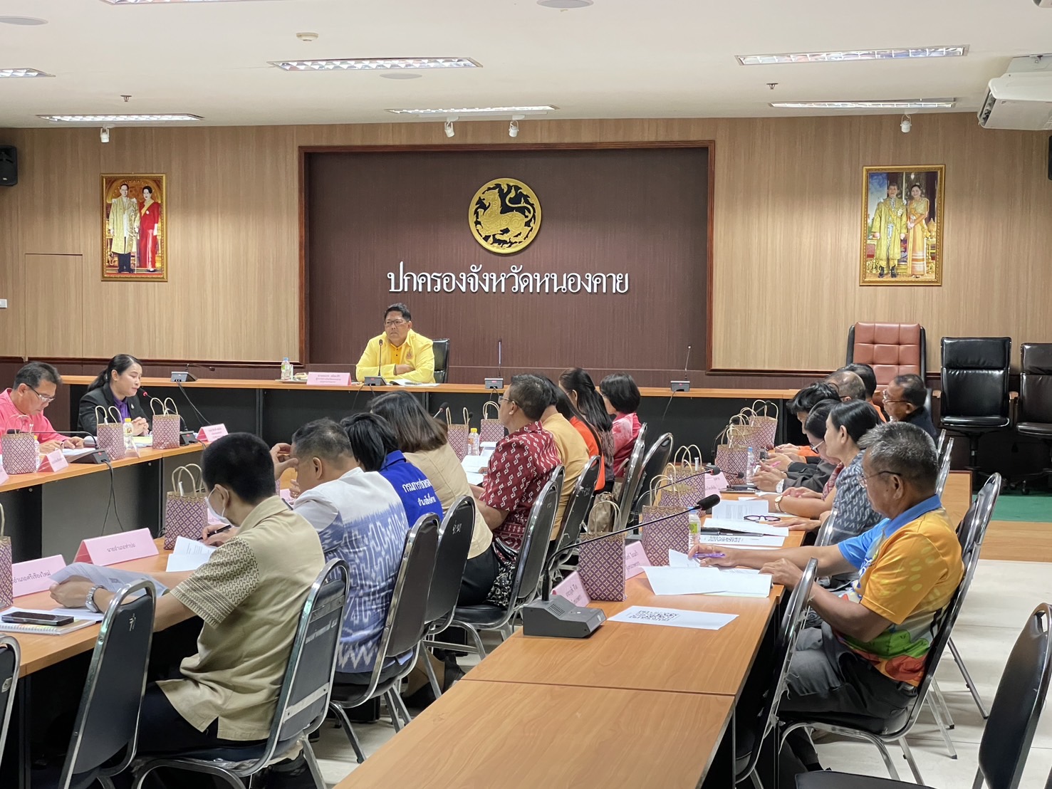 พช.หนองคาย ร่วมประชุมคณะกรรมการปฏิรูปที่ดินจังหวัดหนองคาย (คปจ.หนองคาย) ครั้งที่ 1/2567