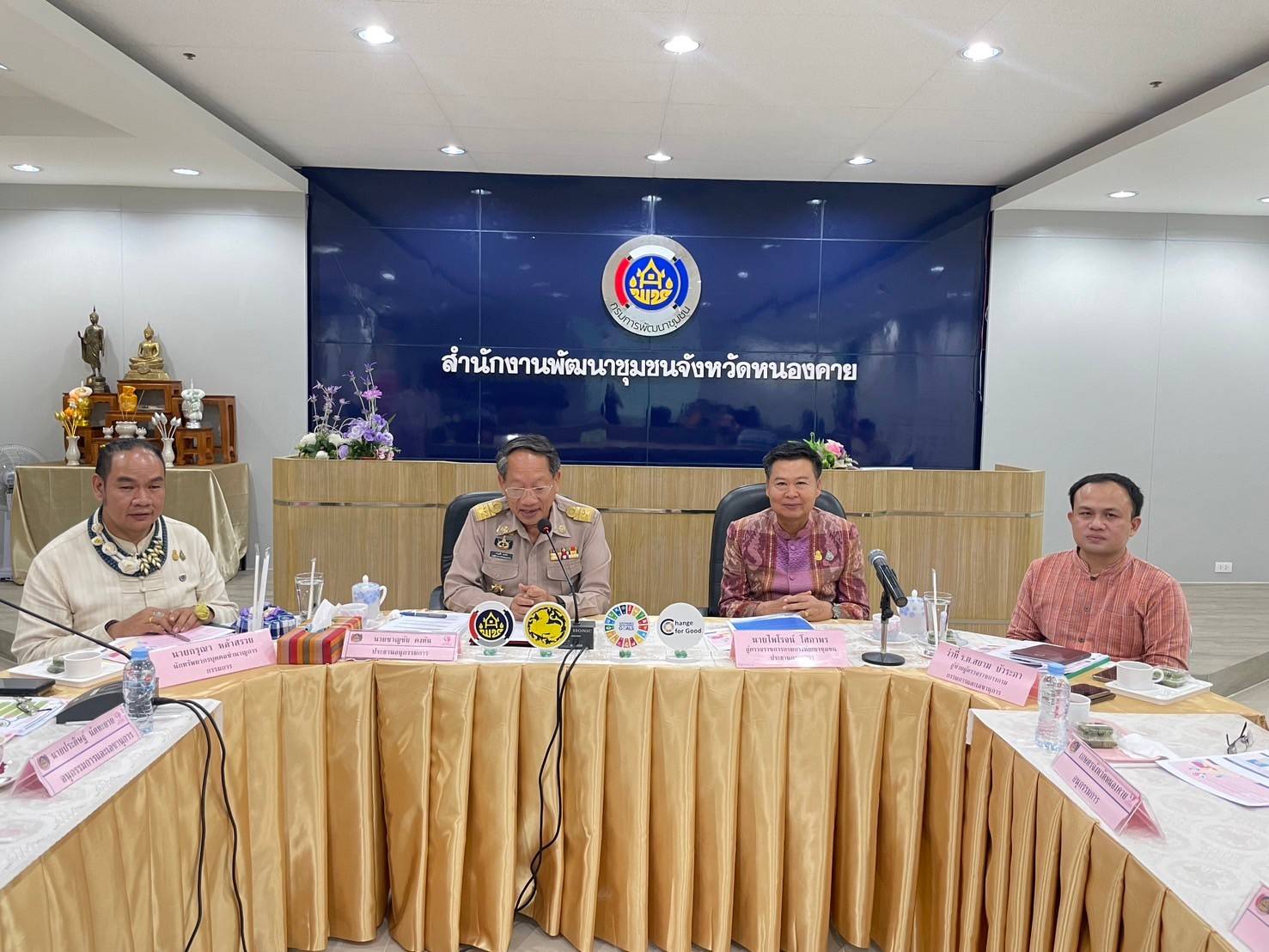 หนองคาย รับการตรวจประเมินคัดเลือกคนกองทุนพัฒนาบทบาทสตรีดีเด่น ระดับเขตตรวจราชการที่ 10 ประจำปี 2567