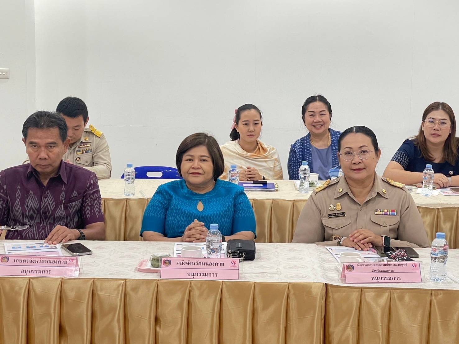 หนองคาย รับการตรวจประเมินคัดเลือกคนกองทุนพัฒนาบทบาทสตรีดีเด่น ระดับเขตตรวจราชการที่ 10 ประจำปี 2567