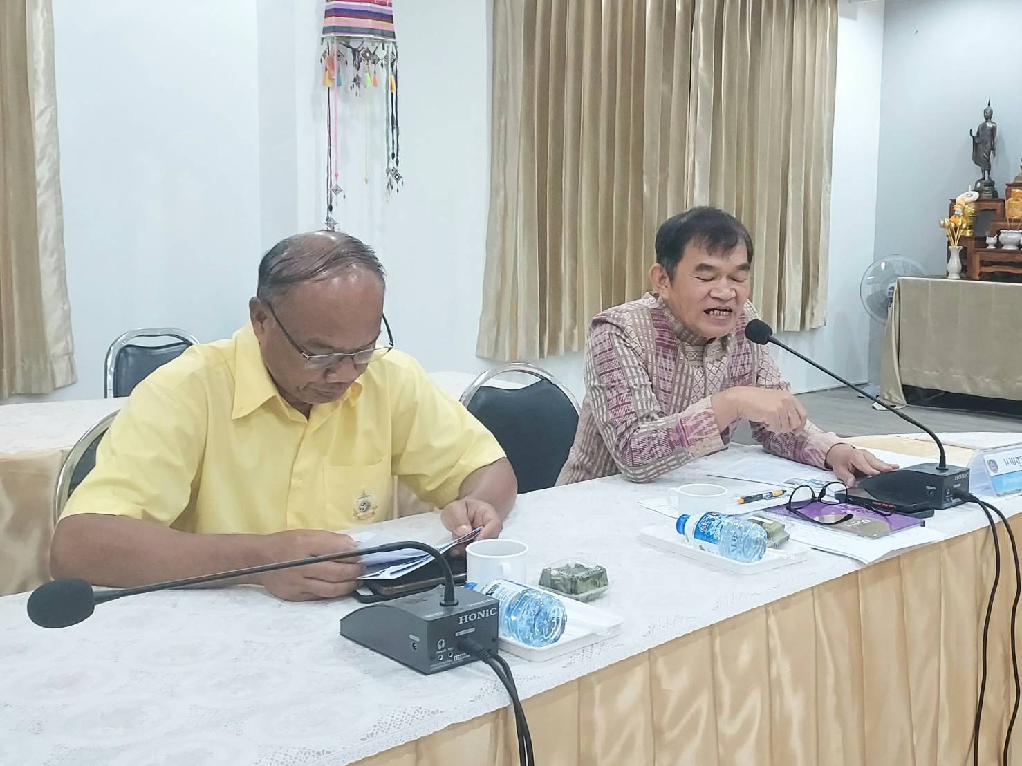 พช.หนองคาย ประชุมหารือการขับเคลื่อนกิจกรรม สืบสานภูมิปัญญาผ้าพื้นถิ่น “พญานาคา” สู่ความยั่งยืน