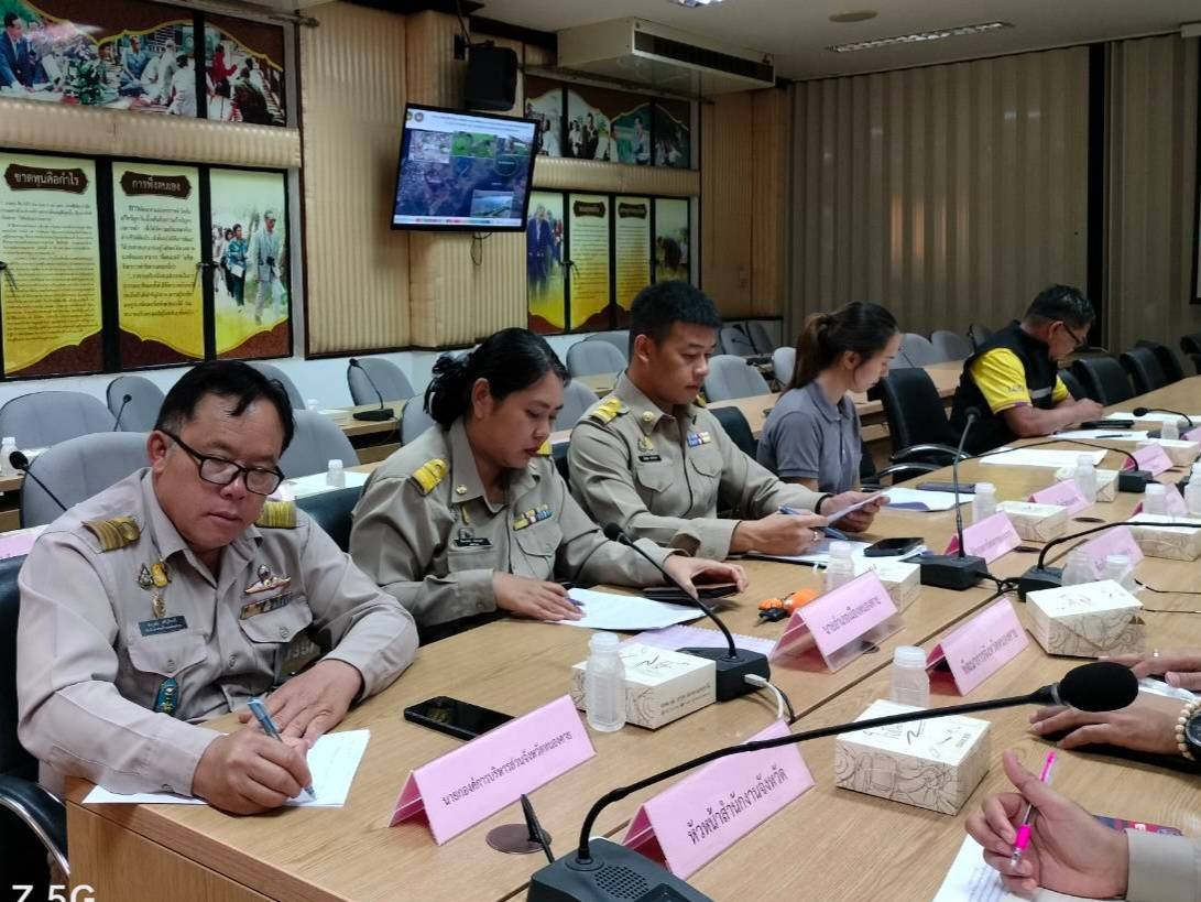 พช.หนองคาย ร่วมประชุมคณะทำงานขับเคลื่อนโครงการพัฒนาพื้นที่ต้นแบบ เพื่อพัฒนาคุณภาพชีวิตแบบอารยเกษตร ตามแนวทางพระราชดำริ จังหวัดหนองคาย ครั้งที่ 2/2567