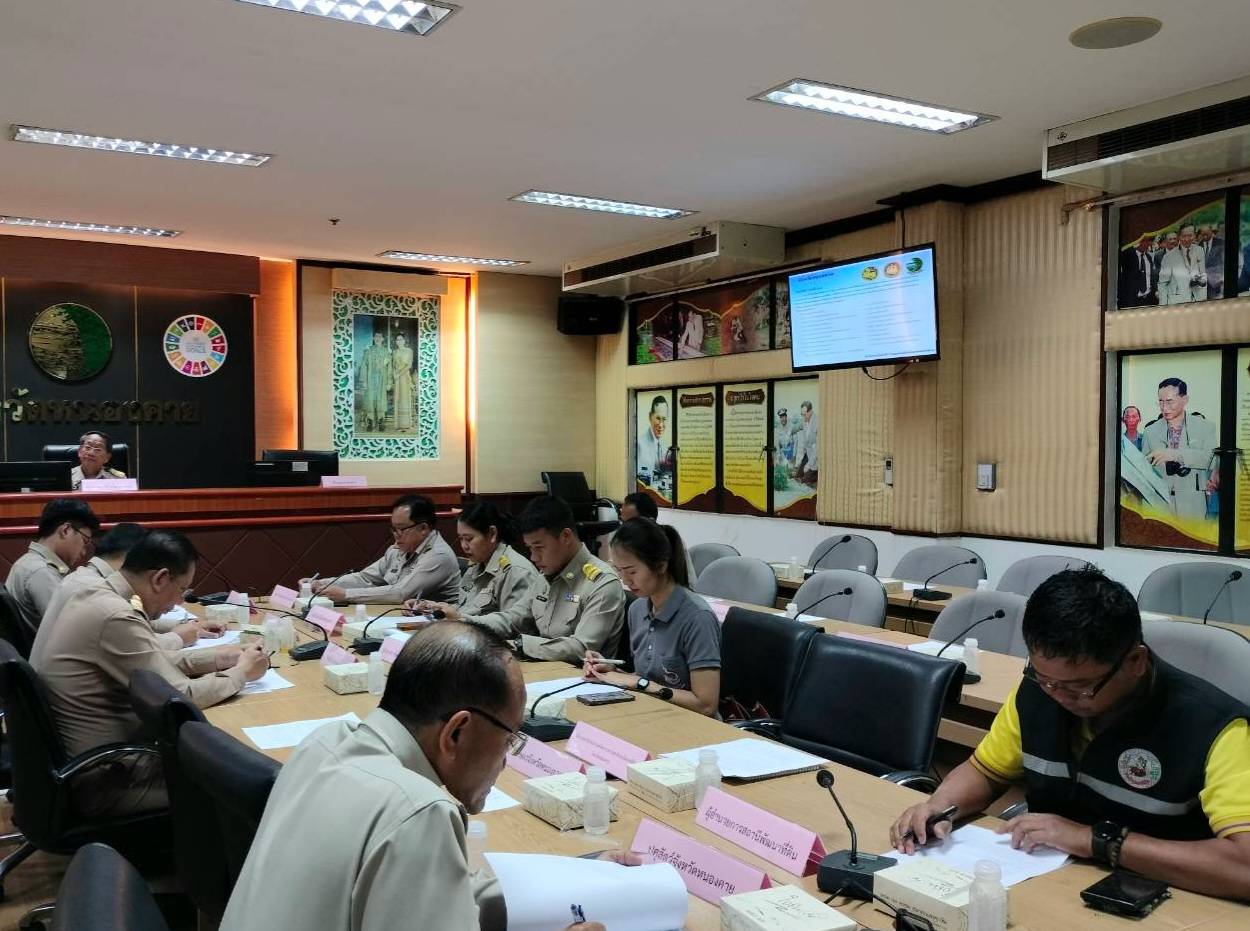 พช.หนองคาย ร่วมประชุมคณะทำงานขับเคลื่อนโครงการพัฒนาพื้นที่ต้นแบบ เพื่อพัฒนาคุณภาพชีวิตแบบอารยเกษตร ตามแนวทางพระราชดำริ จังหวัดหนองคาย ครั้งที่ 2/2567