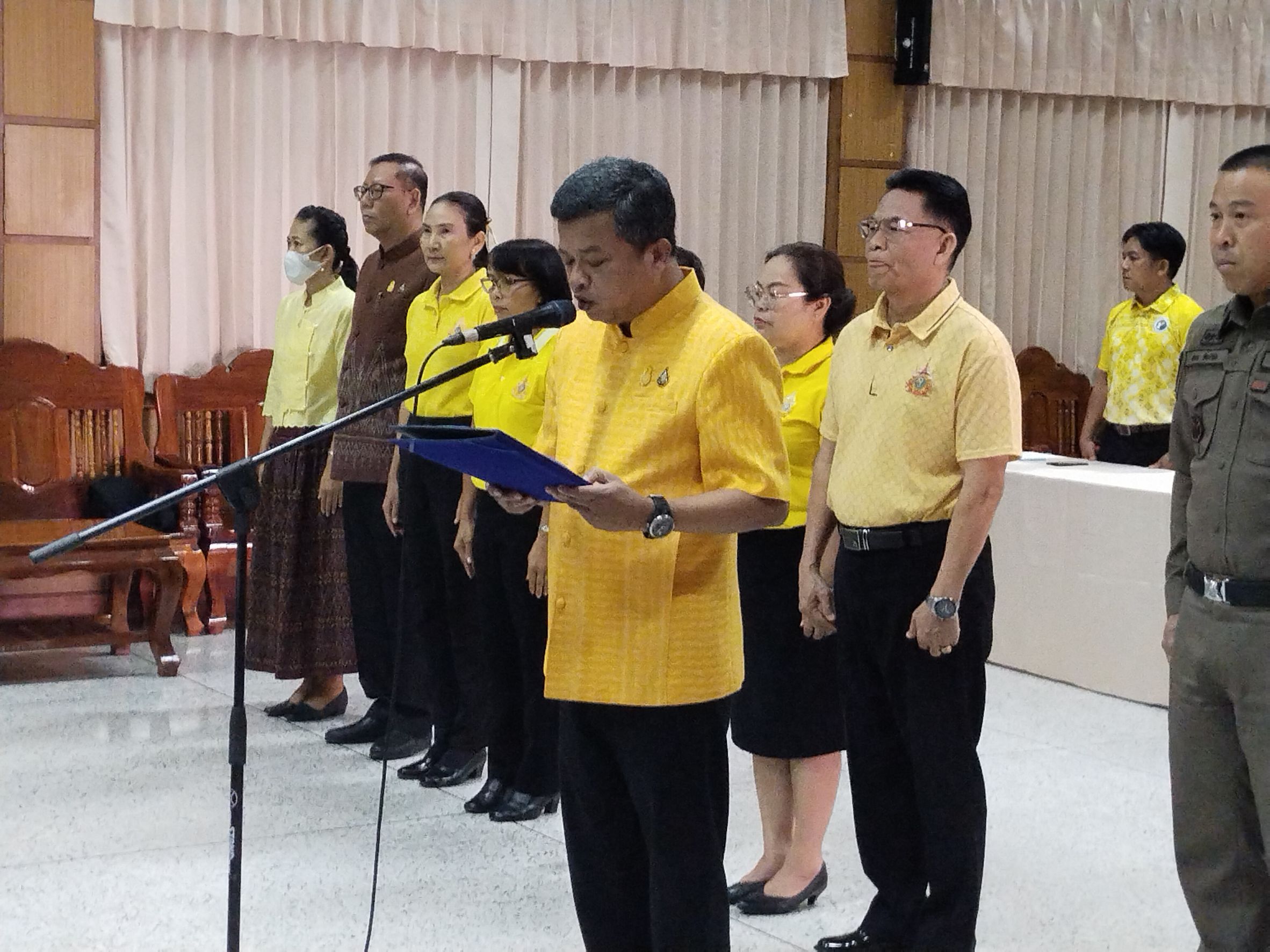 พช.หนองคาย ร่วมพิธีเปิดโครงการส่งเสริมและสนับสนุนการขับเคลื่อนการพัฒนาดิจิทัล ในระดับจังหวัดและอำเภอ จังหวัดหนองคาย