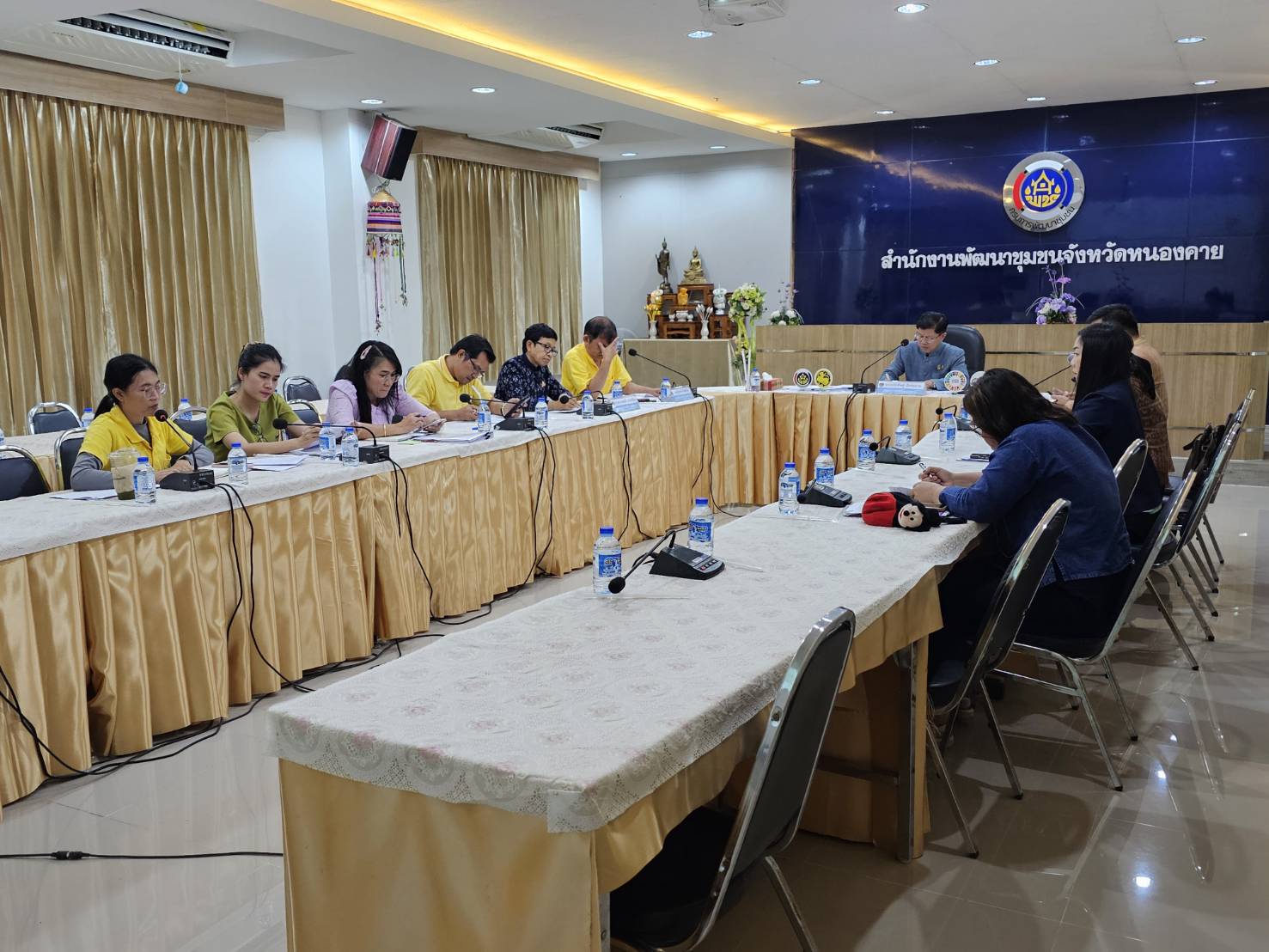 พช.หนองคาย จัดประชุมการประสานแผนการปฏิบัติราชการสำนักงานพัฒนาชุมชนจังหวัดหนองคาย ครั้งที่ 5/2567