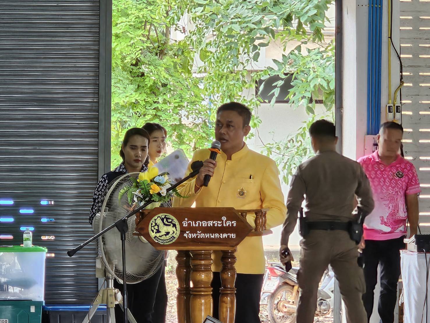 พช.หนองคาย ร่วมโครงการ “ผู้ว่าฯ สัญจร เพื่อขับเคลื่อนการพัฒนาและศึกษาศักยภาพพื้นที่” สู่เป้าหมายการพัฒนาที่ยั่งยืน อ.โพนพิสัย และอ.สระใคร