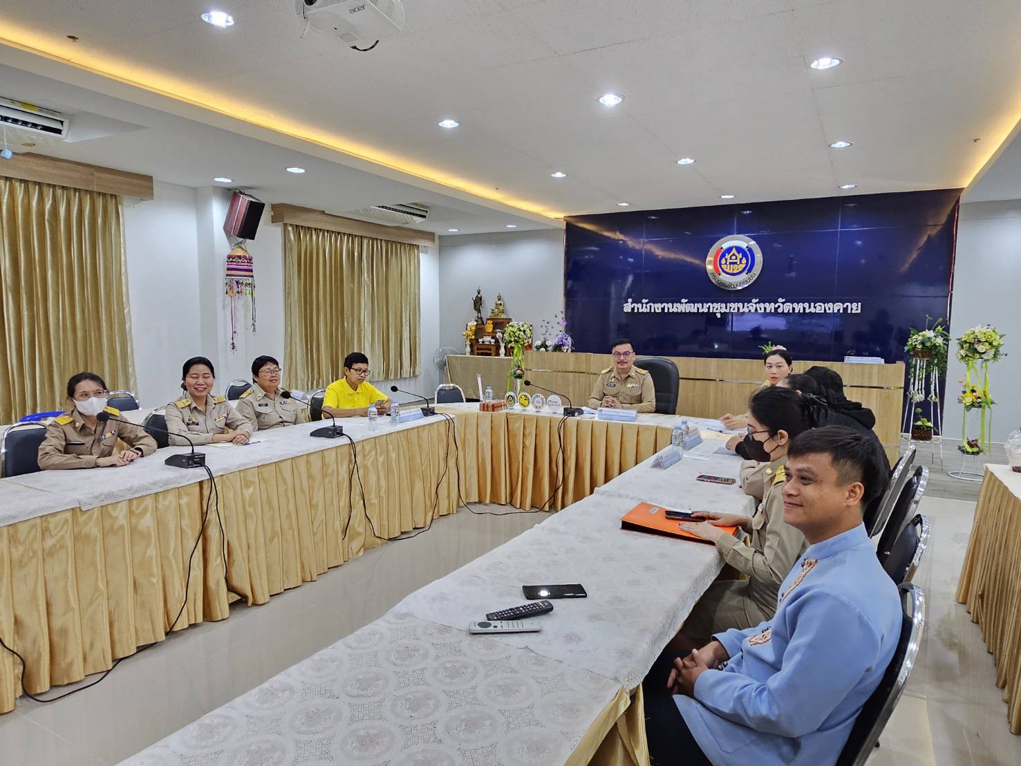 พช.หนองคาย ร่วมการประชุมกรมการพัฒนาชุมชน ครั้งที่ 6/2567 ผ่านระบบวิดีทัศน์ทางไกล (Video Conference)