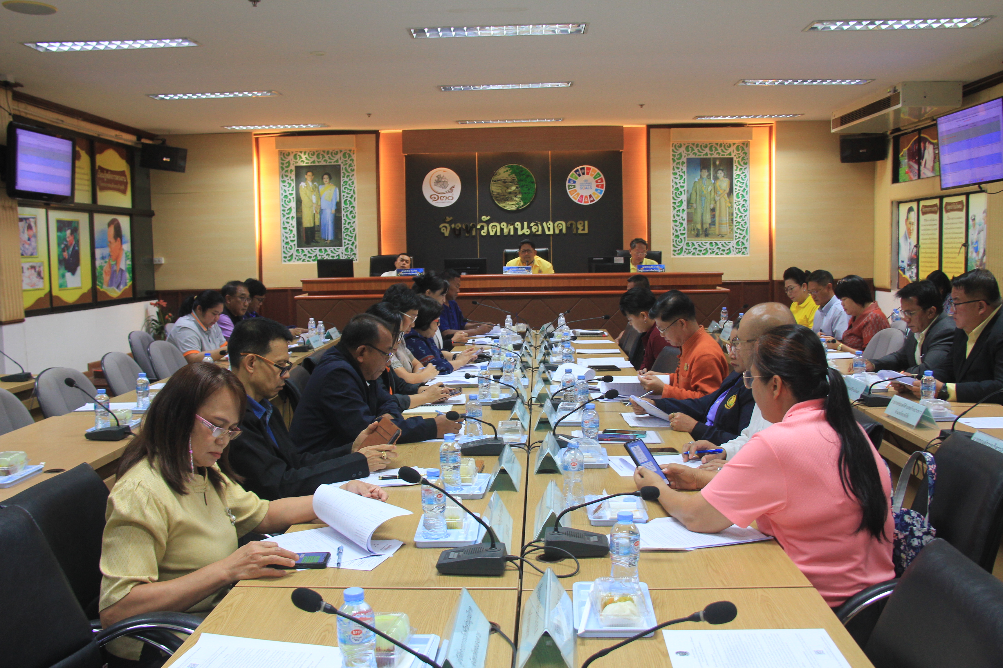 พช.หนองคาย ร่วมประชุมคณะกรรมการบริหารงานจังหวัดแบบบูรณาการจังหวัดหนองคาย (ก.บ.จ.นค.) ครั้งที่ 3/2567