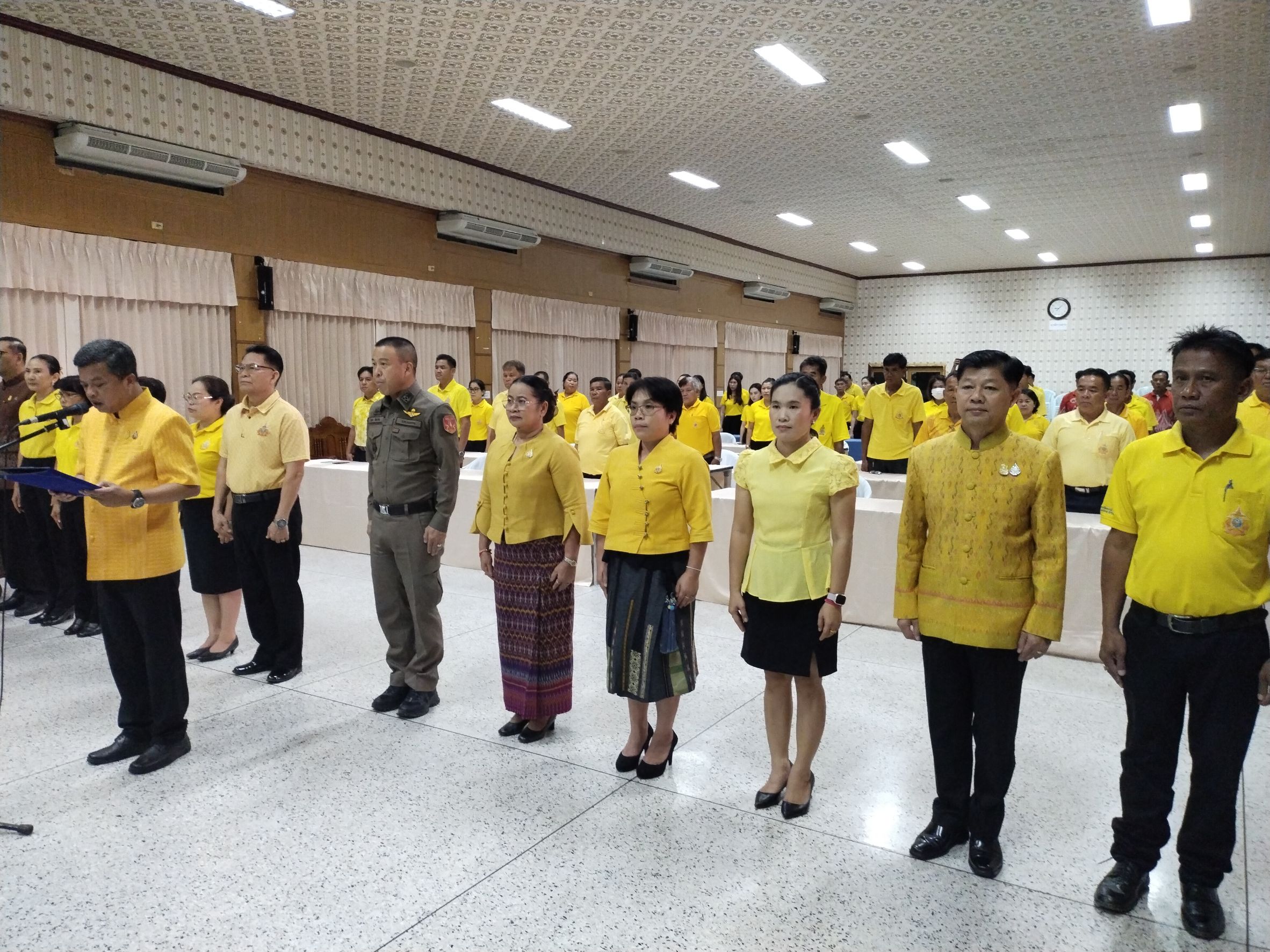 พช.หนองคาย ร่วมพิธีเปิดโครงการส่งเสริมและสนับสนุนการขับเคลื่อนการพัฒนาดิจิทัล ในระดับจังหวัดและอำเภอ จังหวัดหนองคาย