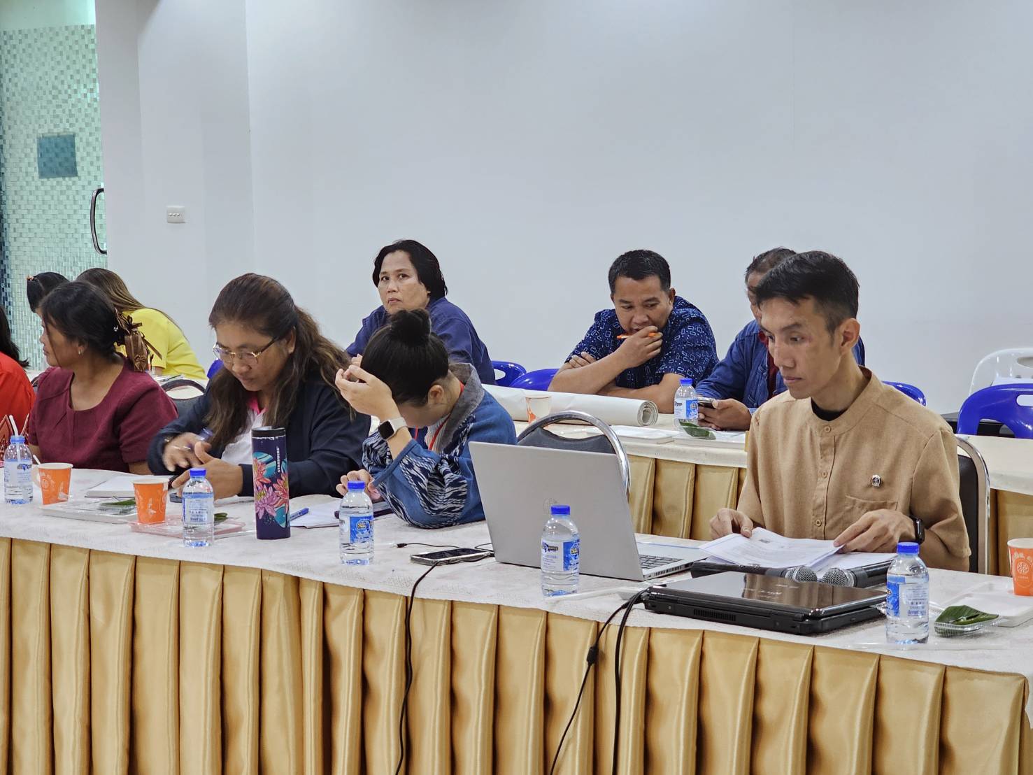 พช.หนองคาย จัดโครงการประชุมเชิงปฏิบัติการส่งเสริมการขับเคลื่อนกิจกรรมตามแผนพัฒนาตำบล ส่งเสริมการบูรณาการขับเคลื่อนงานพัฒนาชุมชน