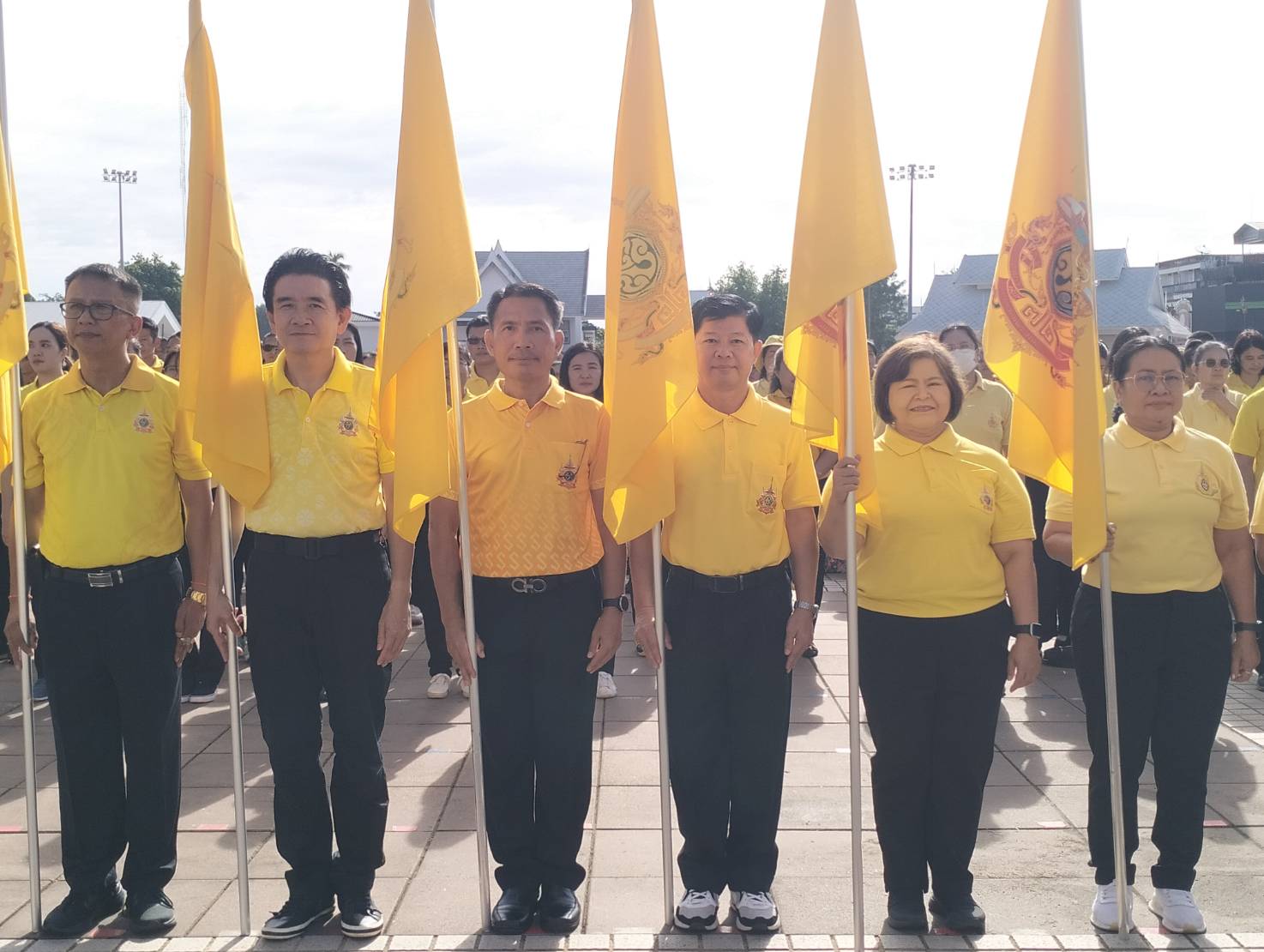 พช.หนองคาย แสดงความรักสามัคคีและความจงรักภักดี ร่วมกิจกรรม เดิน วิ่ง ปั่น ธงตราสัญลักษณ์งานเฉลิมพระเกียรติ พระบาทสมเด็จพระเจ้าอยู่หัว เนื่องในโอกาสพระราชพิธีมหามงคล เฉลิมพระชนมพรรษา 6 รอบ 28 กรกฎาคม 2567 ส่งต่อให้กับจังหวัดอุดรธานี