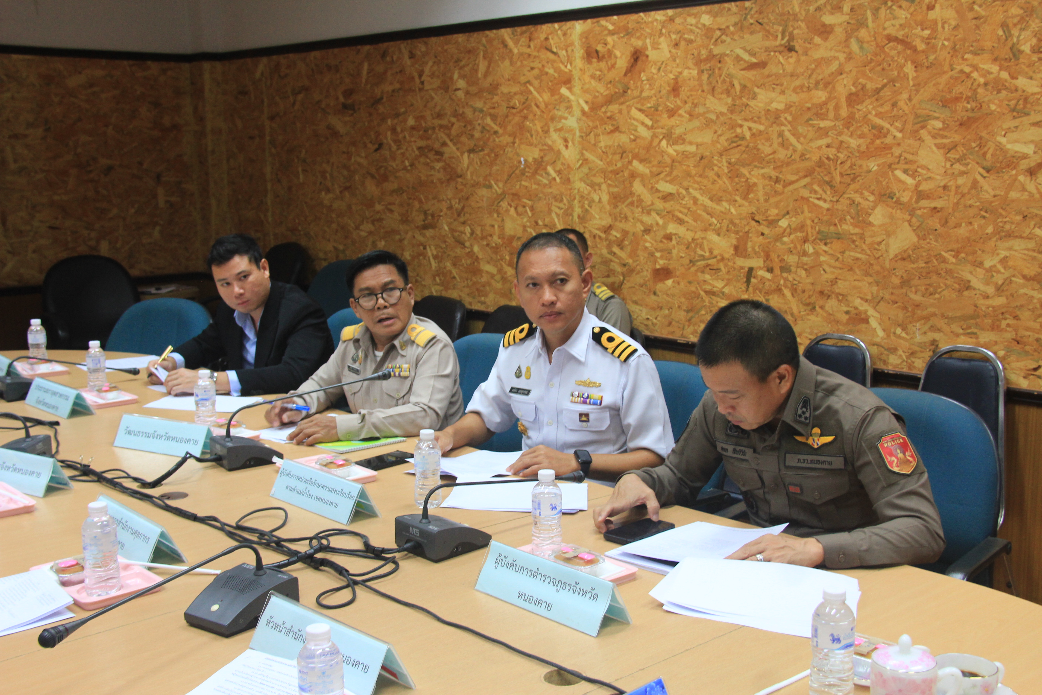 พช.หนองคาย ร่วมการประชุมมอบหมายภารกิจต้อนรับและอำนวยความสะดวกแก่นักศึกษาหลักสูตรการป้องกันราชอาณาจักร สำหรับผู้บริหารแห่งอนาคต (วปอ.บอ.) รุ่นที่ 1