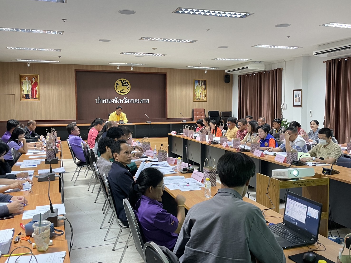พช.หนองคาย ร่วมประชุมคณะกรรมการปฏิรูปที่ดินจังหวัดหนองคาย (คปจ.หนองคาย) ครั้งที่ 1/2567
