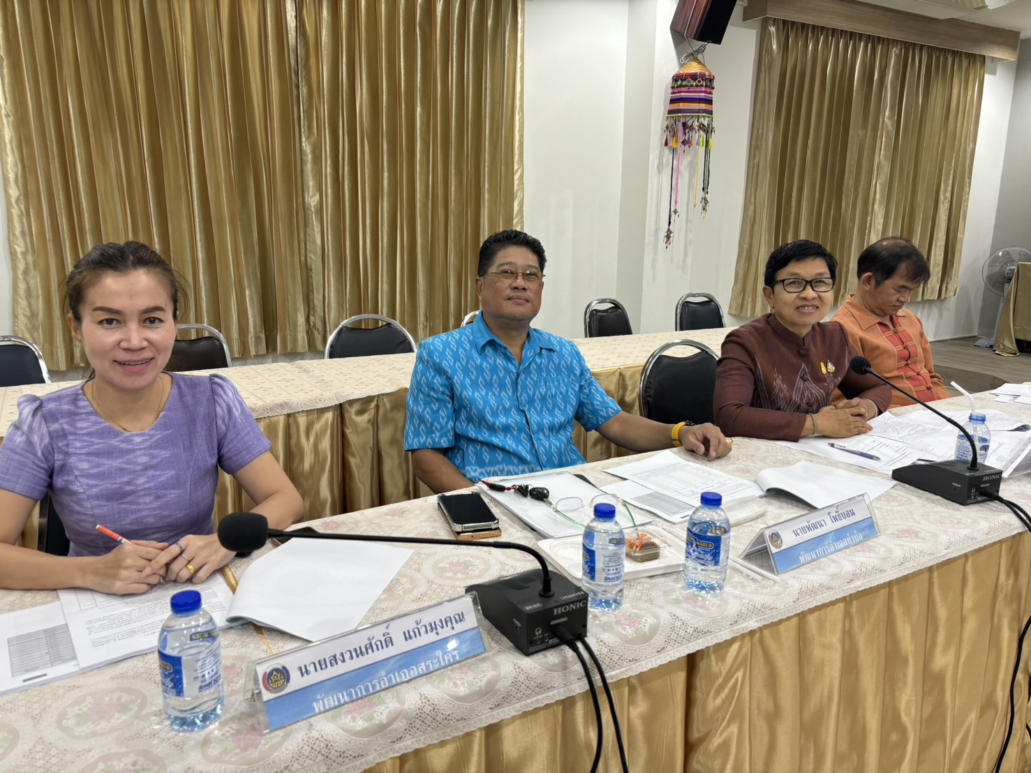 พช.หนองคาย ประชุมผู้อำนวยการกลุ่มงาน พัฒนาการอำเภอ ครั้งที่ 5/2567