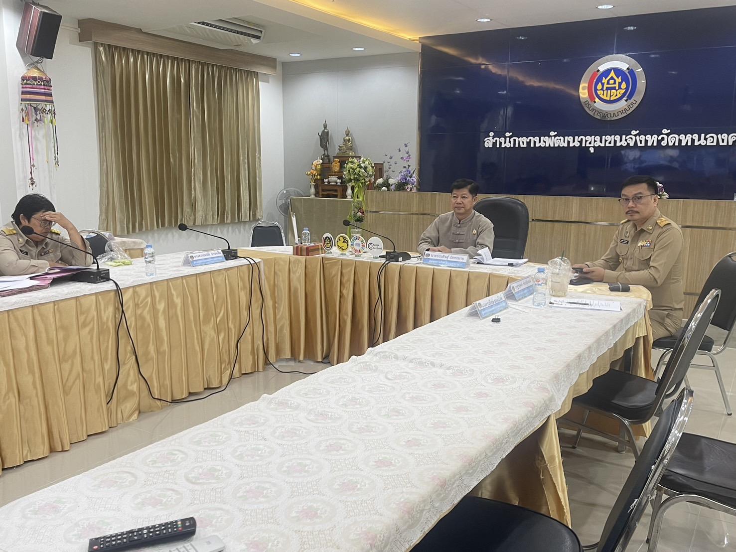 พช.หนองคาย ร่วมการประชุมคณะกรรมการติดตามเร่งรัดการใช้จ่ายงบประมาณรายจ่ายประจำปีงบประมาณ พ.ศ. 2567 ของกรมการพัฒนาชุมชน ครั้งที่ 3/2567