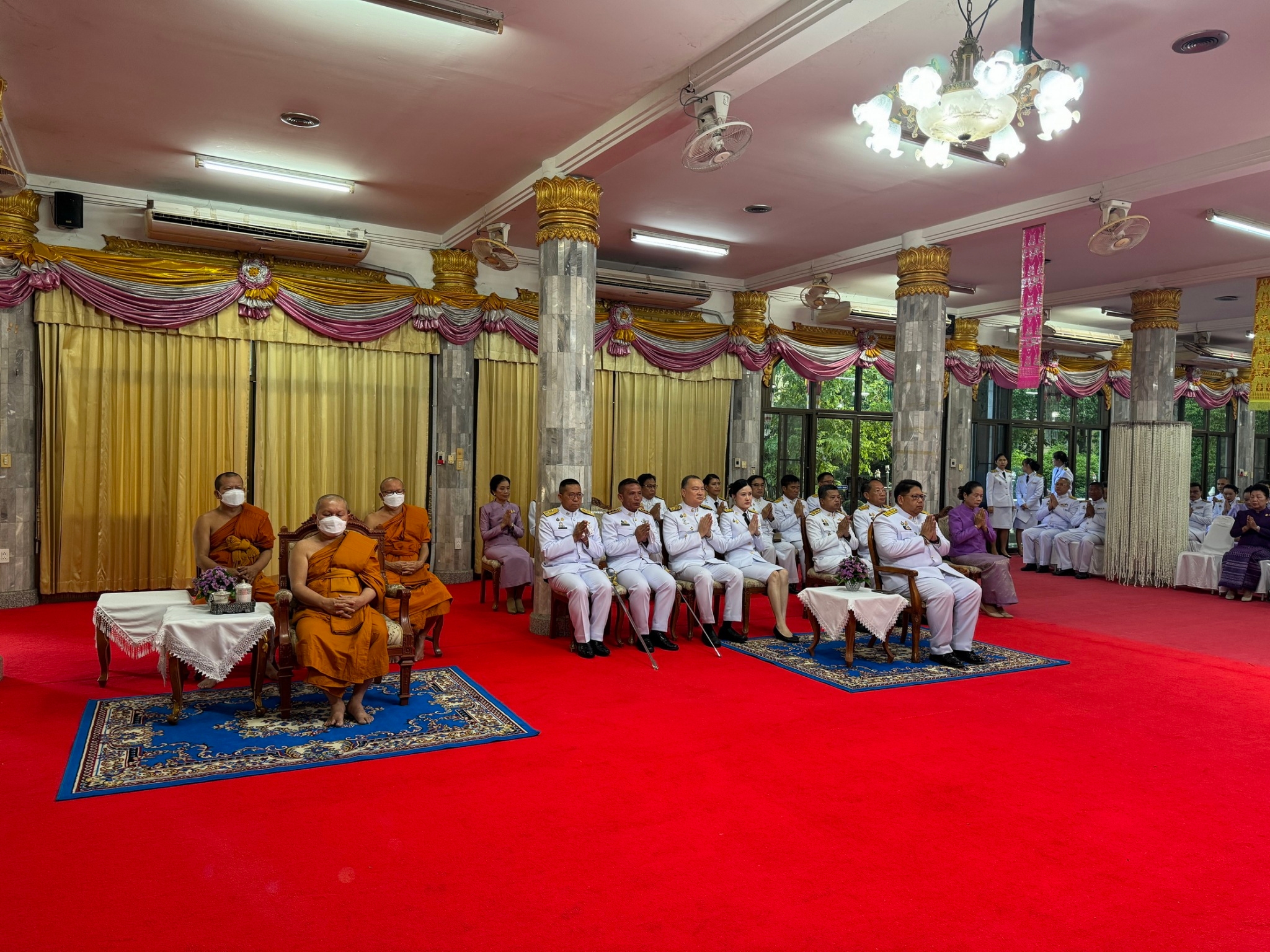 พช.หนองคาย ร่วมพิธีทำบุญตักบาตรถวายพระราชกุศล สมเด็จพระนางเจ้าฯ พระบรมราชินี เนื่องในโอกาสวันเฉลิมพระชนมพรรษา 3 มิถุนายน 2567