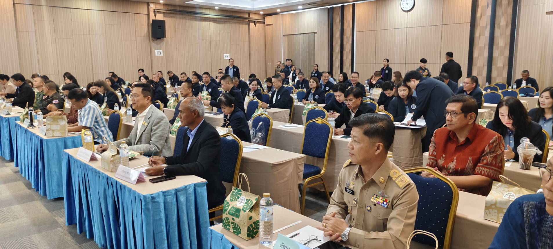 พช.หนองคาย ร่วมต้อนรับนักศึกษาหลักสูตรการป้องกันราชอาณาจักรสำหรับผู้บริหารแห่งอนาคต (วปอ.บอ.) รุ่นที่ 1