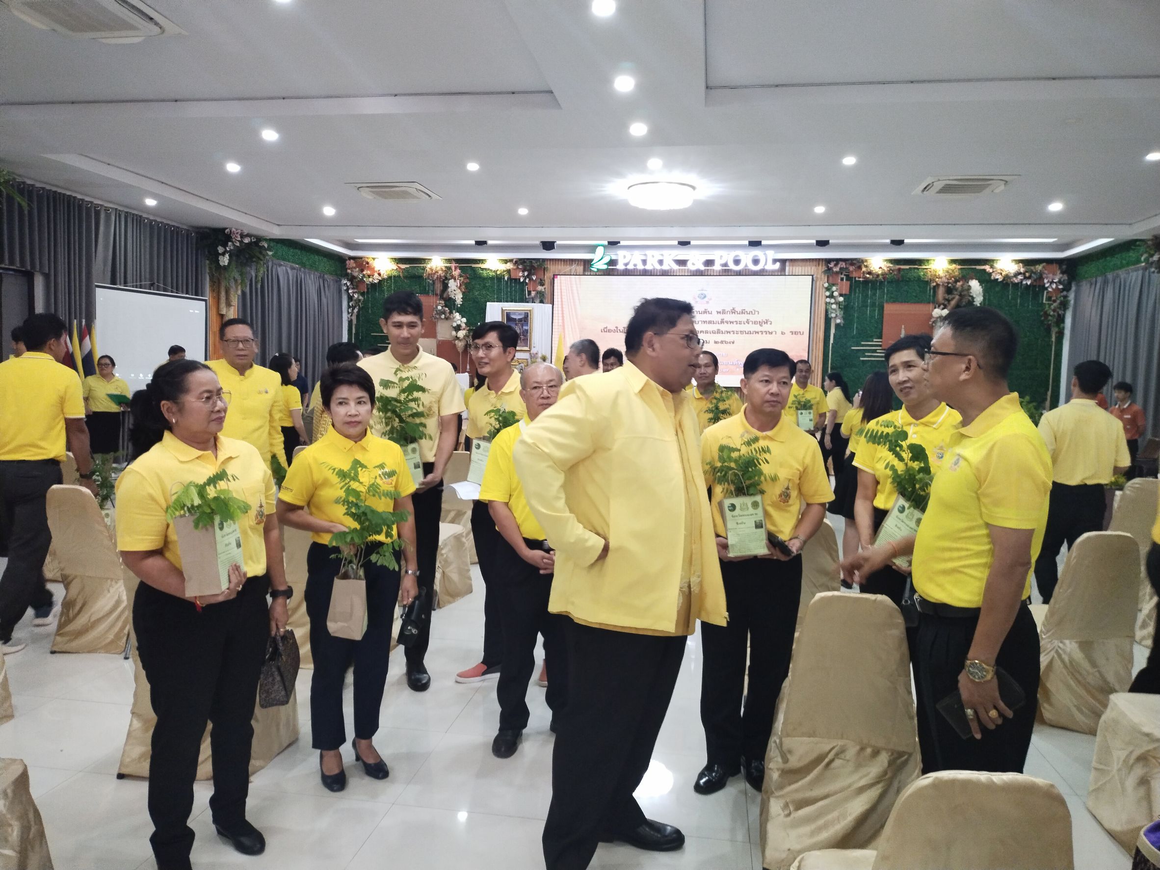 พช.หนองคาย ร่วมพิธีเปิดโครงการ 72 ล้านต้น พลิกฟื้นป่า เฉลิมพระเกียรติพระบาทสมเด็จพระเจ้าอยู่หัว เนื่องในโอกาสมหามงคลเฉลิมพระชนมพรรษา 6 รอบ 28 กรกฎาคม 2567