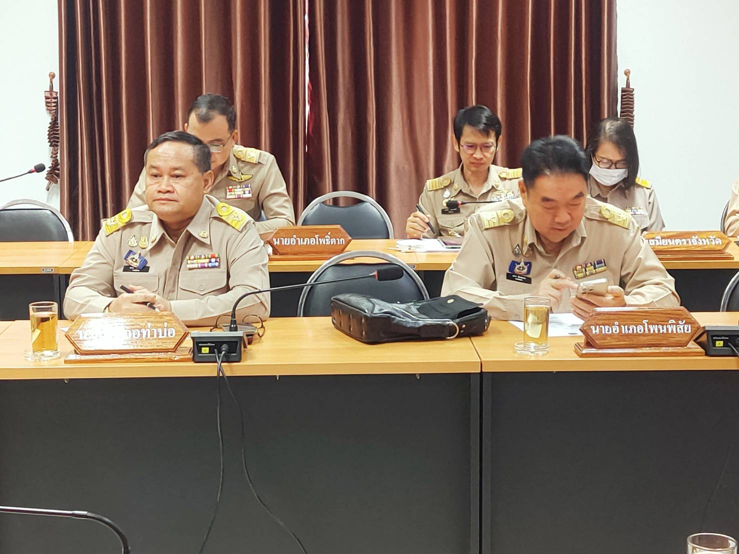 พช.หนองคาย ร่วมการประชุมนายอำเภอและหัวหน้าส่วนสังกัดกระทรวงมหาดไทย ครั้งที่ 6/2567