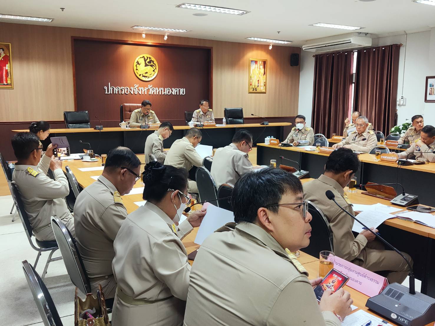 พช.หนองคาย ร่วมการประชุมนายอำเภอและหัวหน้าส่วนสังกัดกระทรวงมหาดไทย ครั้งที่ 6/2567