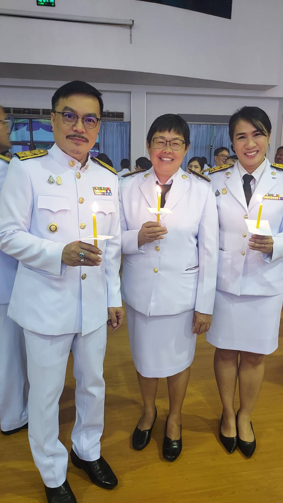 พช.หนองคาย ร่วมพิธีถวายเครื่องราชสักการะและวางพานพุ่ม และพิธีจุดเทียนถวายพระพรชัยมงคล สมเด็จพระนางเจ้าฯ พระบรมราชินี เนื่องในโอกาสวันเฉลิมพระชนมพรรษา 3 มิถุนายน 2567