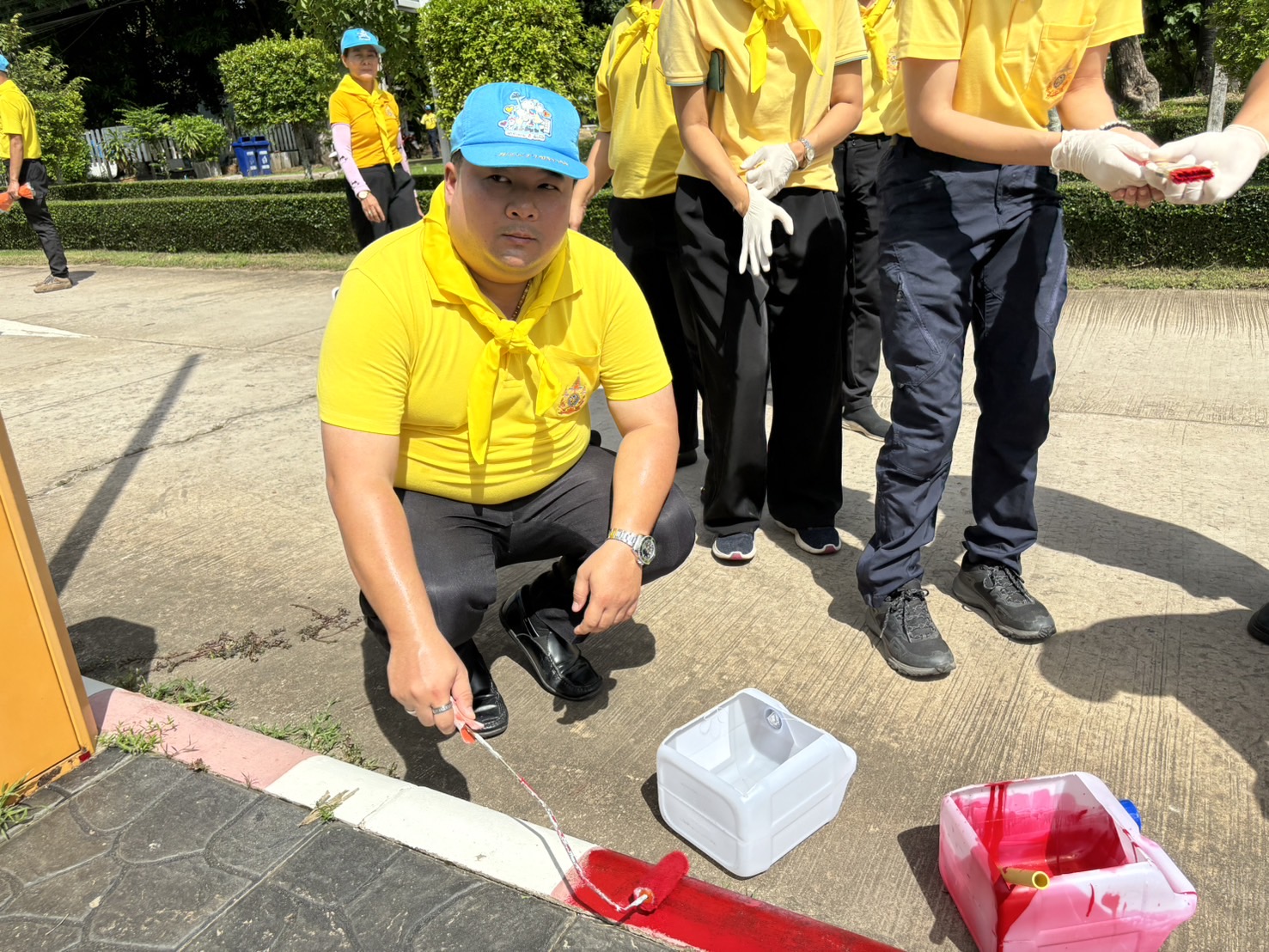 พช.หนองคาย ร่วมกิจกรรมจิตอาสาพัฒนา เนื่องในโอกาสวันอานันทมหิดล “กิจกรรมพัฒนาสิ่งแวดล้อมและบำเพ็ญสาธารณประโยชน์”