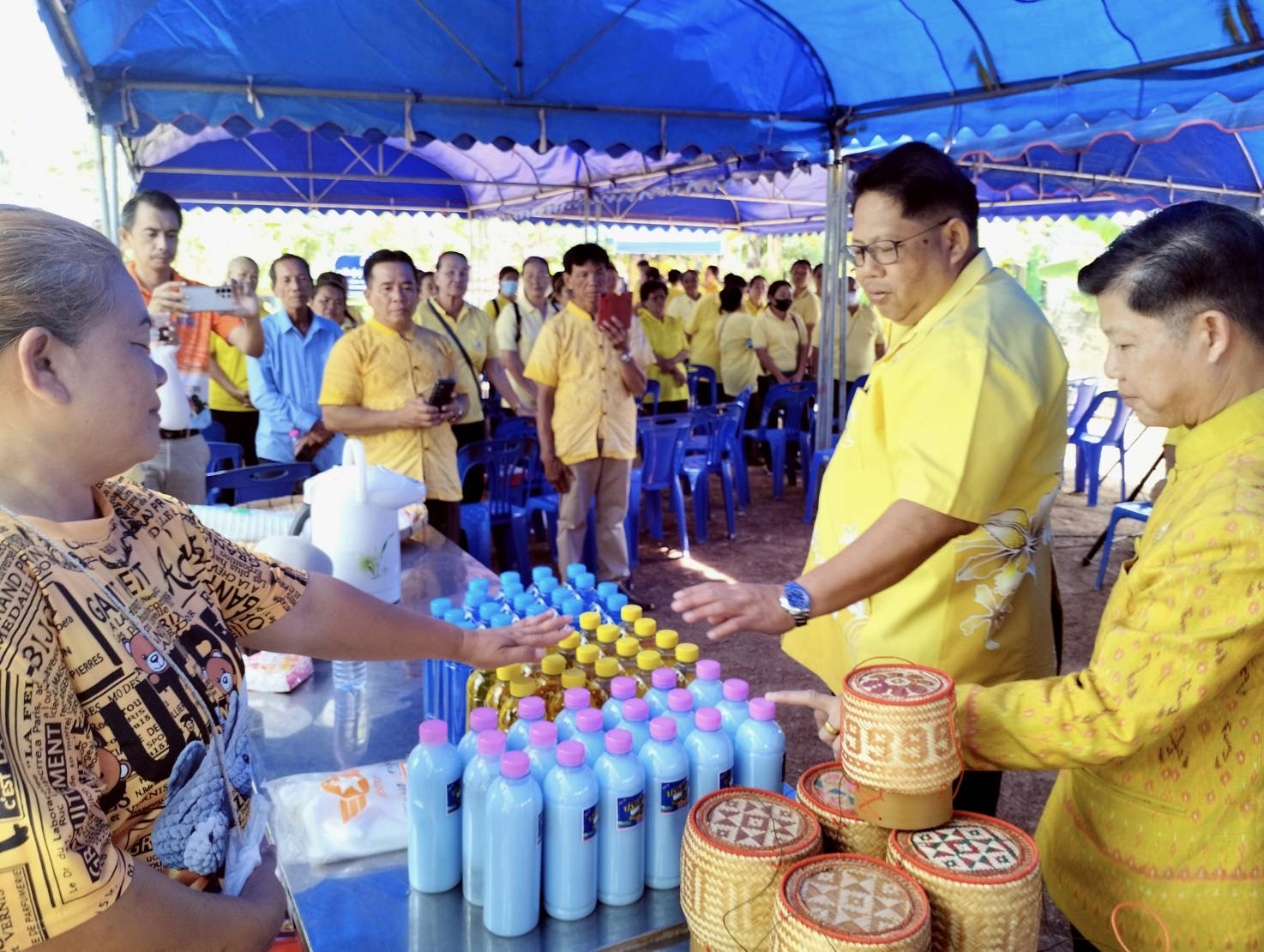 พช.หนองคาย น้อมนำหลักปรัชญาของเศรษฐกิจพอเพียงผ่านการดำเนินโครงการเฉลิมพระเกียรติพระบาทสมเด็จพระเจ้าอยู่หัว เนื่องในโอกาสมหามงคลเฉลิมพระชนมพรรษา 6 รอบ 28 กรกฎาคม 2567 ณ ศูนย์เรียนรู้ “โคก หนอง นา โมเดล” อำเภอเมืองหนองคาย