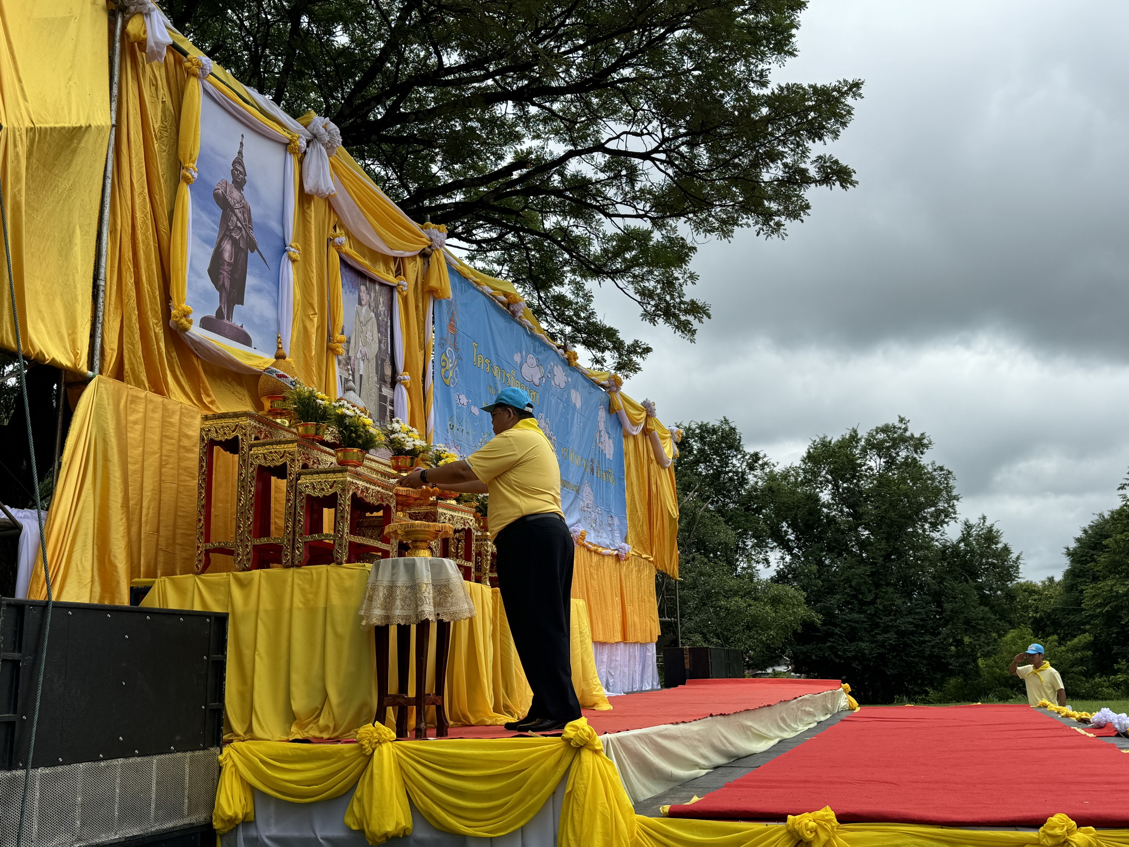 พช.หนองคาย ร่วมกิจกรรมจิตอาสาพัฒนา เนื่องในวันสมเด็จพระนารายณ์มหาราช