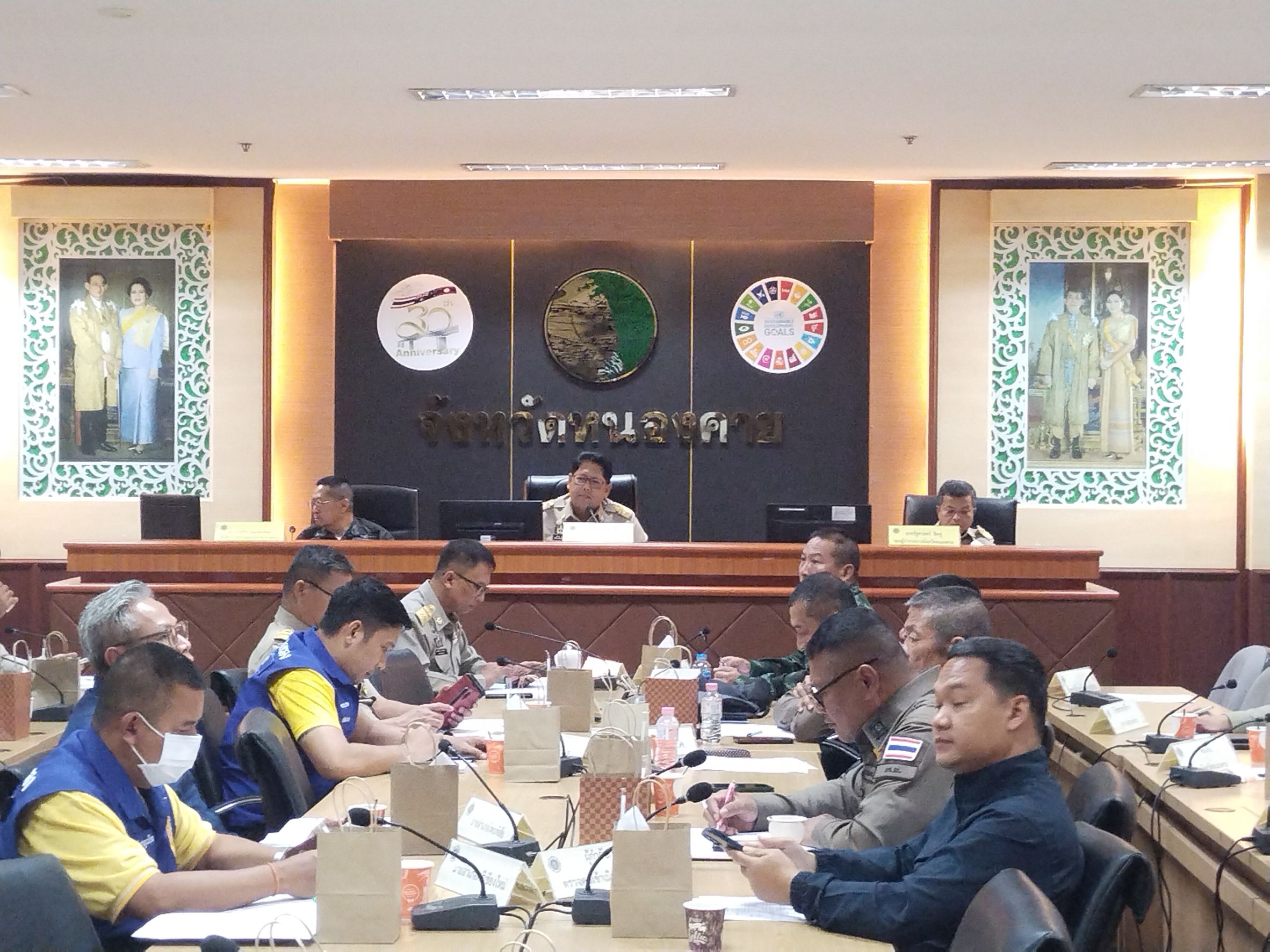 พช.หนองคาย ร่วมประชุมเร่งรัดติดตามการดำเนินงานป้องกัน ปราบปราม และแก้ไขปัญหายาเสพติดในพื้นที่ ระยะเร่งด่วน 3 เดือน (1 มิถุนายน – 31 สิงหาคม 2567)
