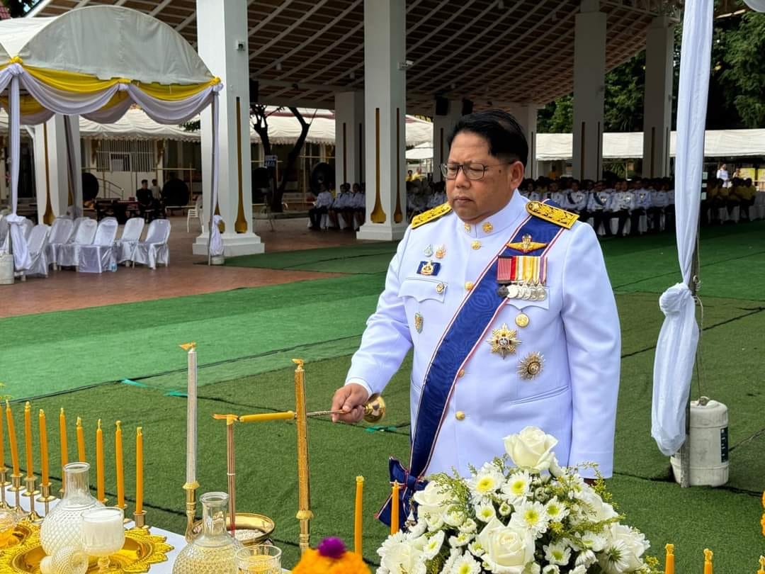 พช.หนองคาย ร่วมพิธีเสกน้ำพระพุทธมนต์ศักดิ์สิทธิ์ เนื่องในโอกาสพระราชพิธีมหามงคลเฉลิมพระชนมพรรษา 6 รอบ 28 กรกฎาคม 2567