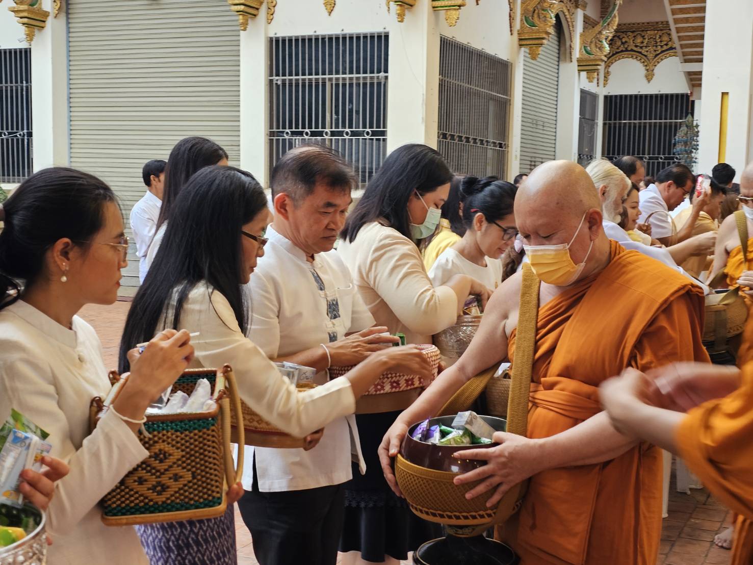 พช.หนองคาย ร่วมโครงการกิจกรรมส่งเสริมพระพุทธศาสนา เนื่องในเทศกาลวันอาสาฬหบูชาและเข้าพรรษา พุทธศักราช 2567