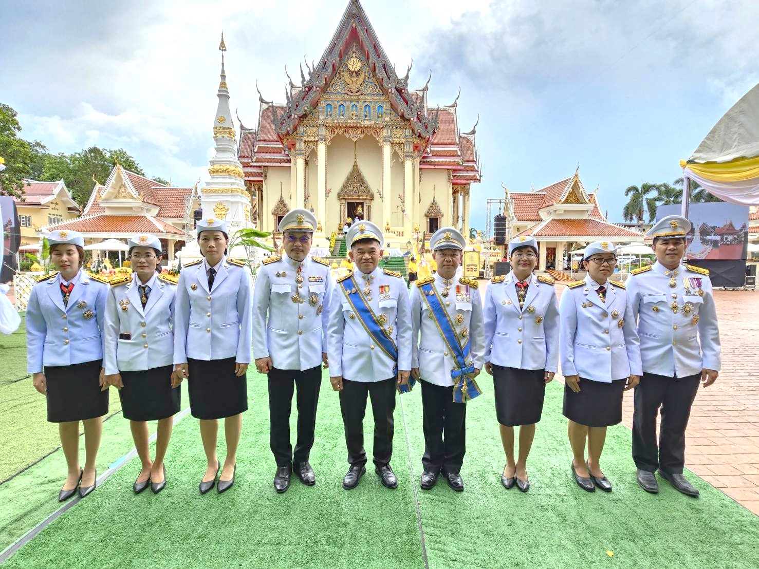 พช.หนองคาย ร่วมพิธีเสกน้ำพระพุทธมนต์ศักดิ์สิทธิ์ เนื่องในโอกาสพระราชพิธีมหามงคลเฉลิมพระชนมพรรษา 6 รอบ 28 กรกฎาคม 2567