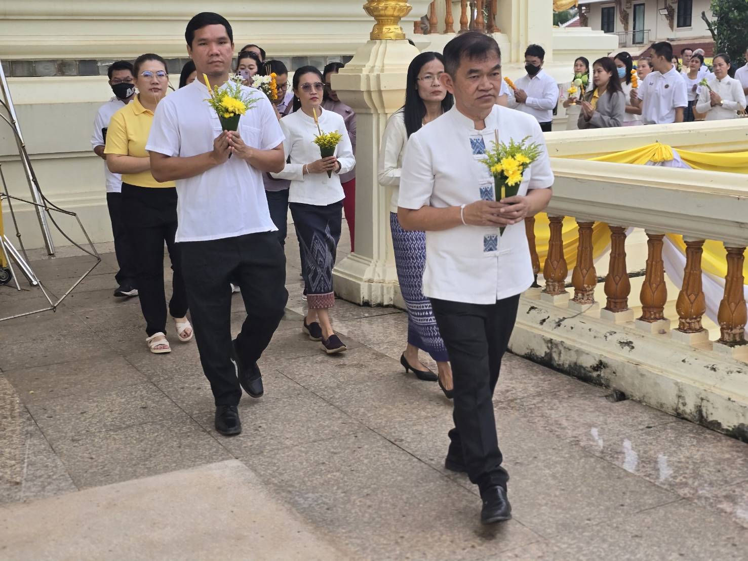 พช.หนองคาย ร่วมโครงการกิจกรรมส่งเสริมพระพุทธศาสนา เนื่องในเทศกาลวันอาสาฬหบูชาและเข้าพรรษา พุทธศักราช 2567