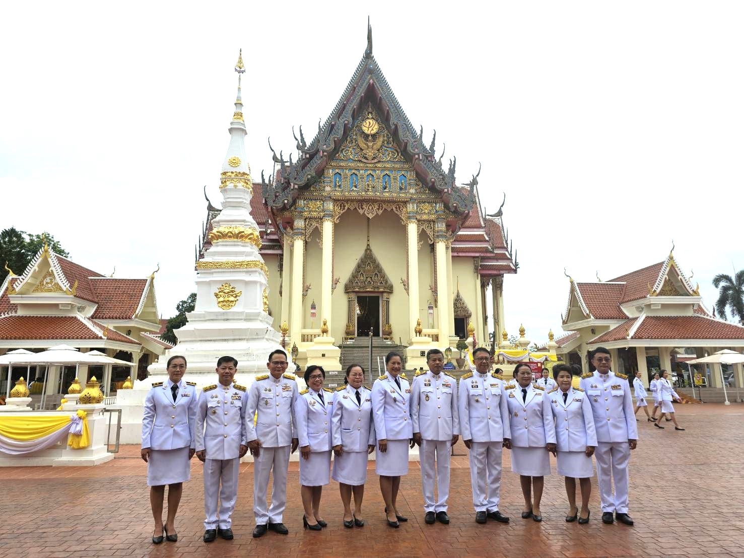 พช.หนองคาย ร่วมพิธีทำบุญตักบาตรถวายพระราชกุศลและเฉลิมพระเกียรติพระบาทสมเด็จพระเจ้าอยู่หัว เนื่องในโอกาสพระราชพิธีมหามงคลเฉลิมพระชนมพรรษา 6 รอบ 28 กรกฎาคม 2567
