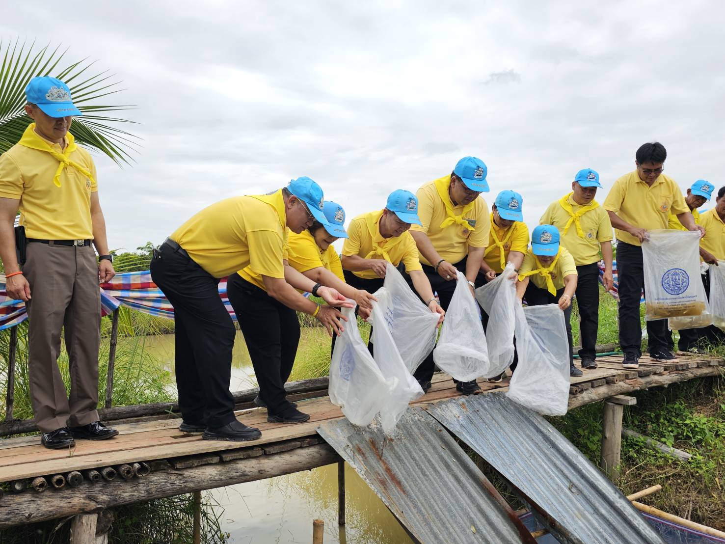 หนองคาย ขับเคลื่อนโครงการโคก หนอง นา อารยเกษตร เฉลิมพระเกียรติพระบาทสมเด็จพระเจ้าอยู่หัว เนื่องในโอกาสพระราชพิธีมหามงคลเฉลิมพระชนมพรรษา 6 รอบ 28 กรกฎาคม 2567