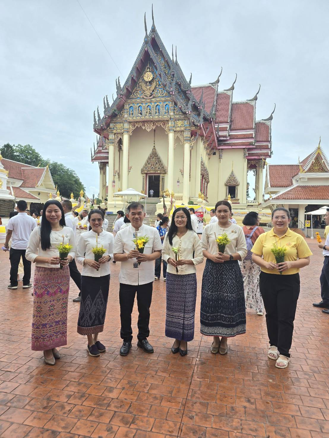 พช.หนองคาย ร่วมโครงการกิจกรรมส่งเสริมพระพุทธศาสนา เนื่องในเทศกาลวันอาสาฬหบูชาและเข้าพรรษา พุทธศักราช 2567