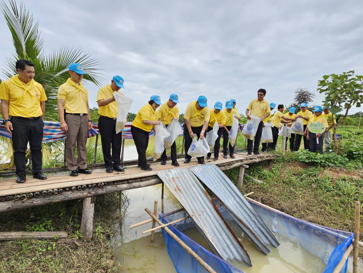 หนองคาย ขับเคลื่อนโครงการโคก หนอง นา อารยเกษตร เฉลิมพระเกียรติพระบาทสมเด็จพระเจ้าอยู่หัว เนื่องในโอกาสพระราชพิธีมหามงคลเฉลิมพระชนมพรรษา 6 รอบ 28 กรกฎาคม 2567