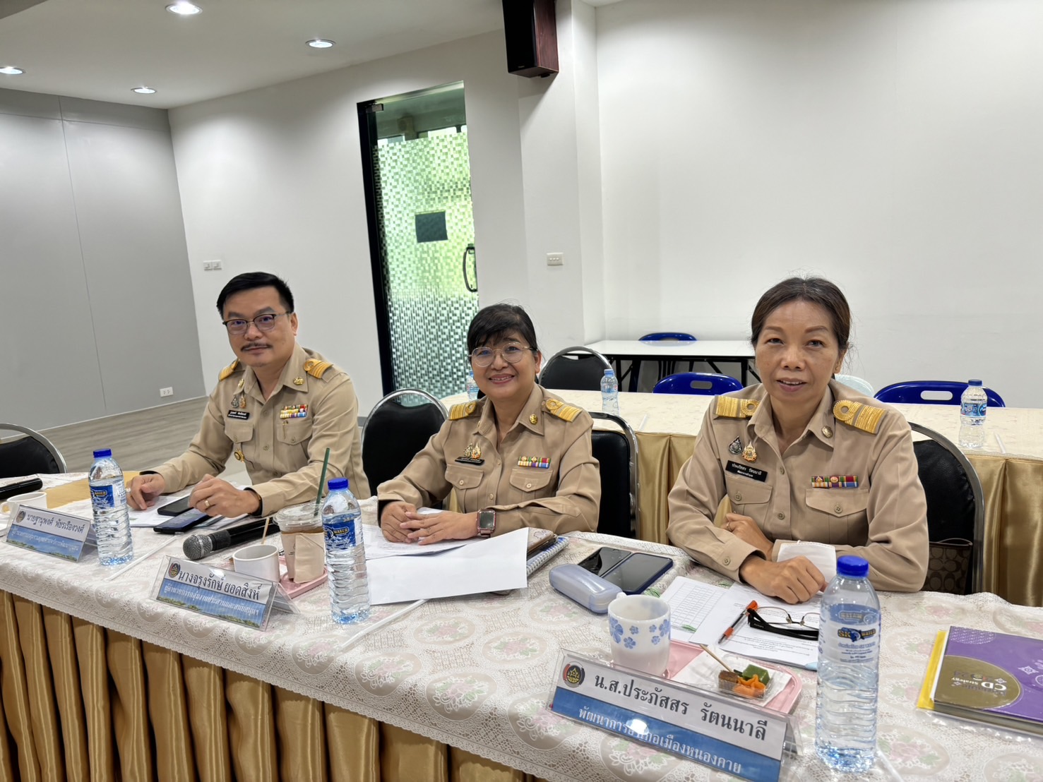 พช.หนองคาย ประชุมผู้อำนวยการกลุ่มงาน พัฒนาการอำเภอ ครั้งที่ 7/2567