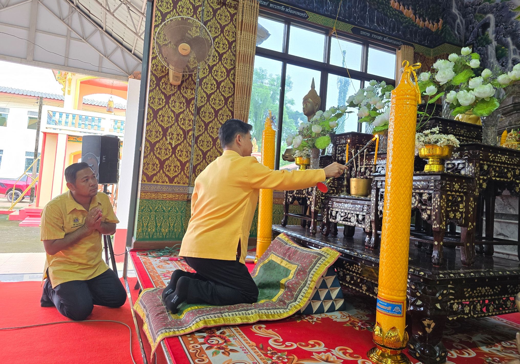 พช.หนองคาย ร่วมเป็นเจ้าภาพพิธีทำบุญตักบาตรและร่วมอุปถัมภ์พระภิษุ โครงการบรรพชาอุปสมบท เฉลิมพระเกียรติพระบาทสมเด็จพระเจ้าอยู่หัว เนื่องในโอกาสมหามงคลเฉลิมพระชนมพรรษา 6 รอบ 28 กรกฎาคม 2567