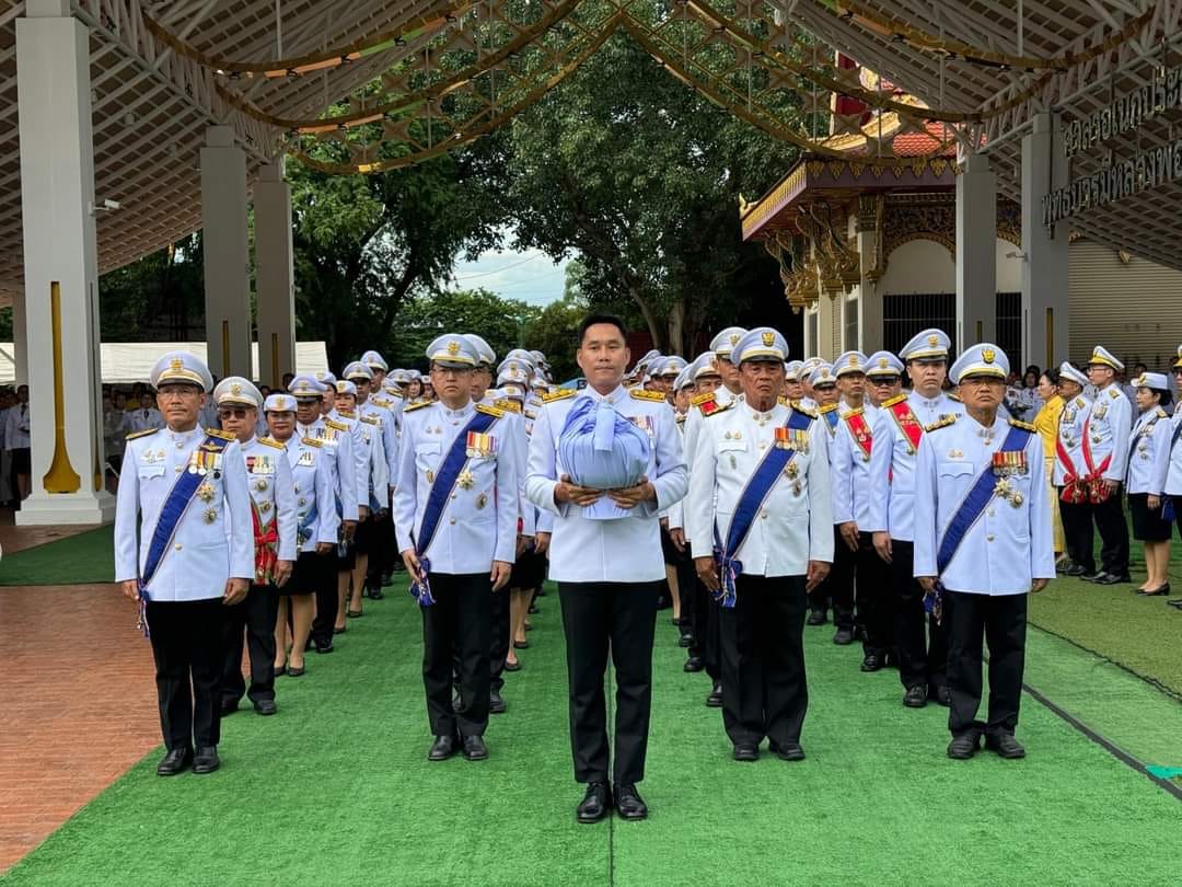 พช.หนองคาย ร่วมพิธีเสกน้ำพระพุทธมนต์ศักดิ์สิทธิ์ เนื่องในโอกาสพระราชพิธีมหามงคลเฉลิมพระชนมพรรษา 6 รอบ 28 กรกฎาคม 2567