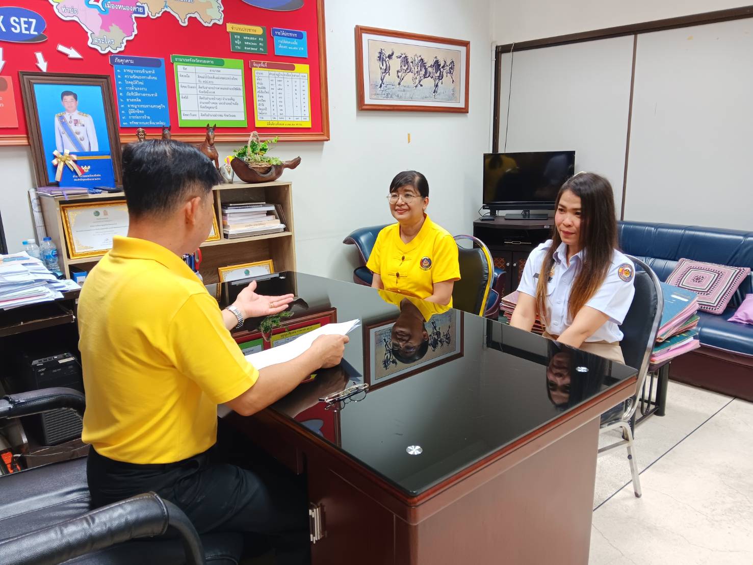 พช.หนองคาย ปฐมนิเทศและต้อนรับข้าราชการที่ได้รับคำสั่งแต่งตั้งให้ย้ายมาปฏิบัติหน้าที่ ณ จังหวัดหนองคาย