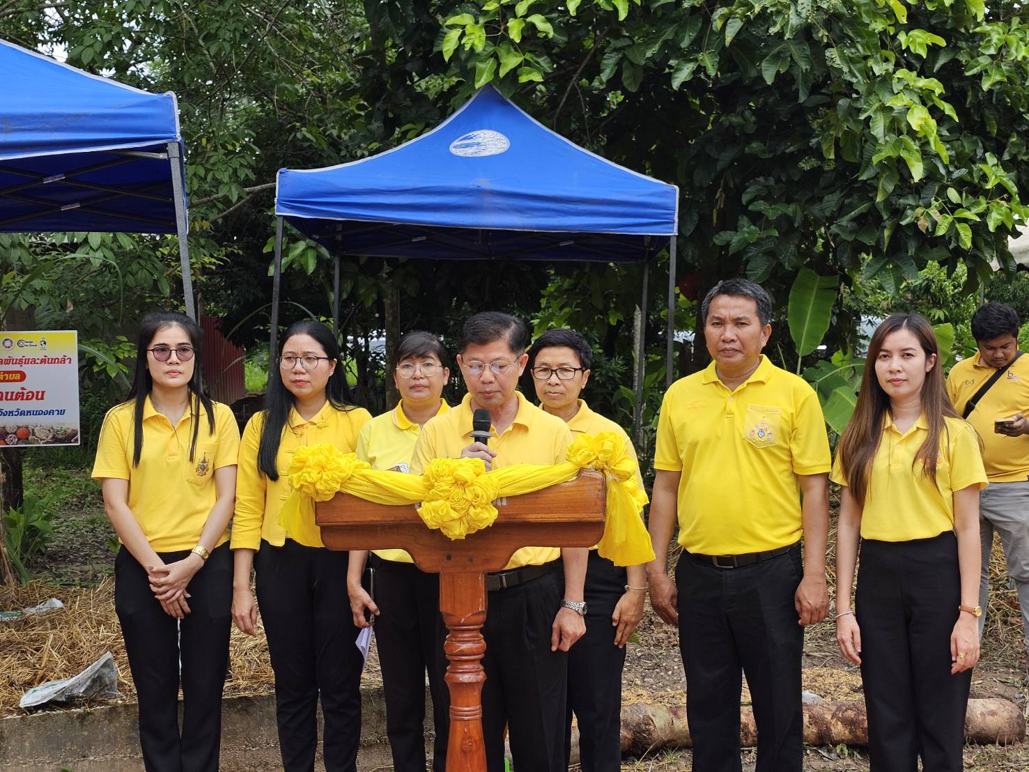 ผู้ว่าฯหนองคาย ขับเคลื่อนการขจัดความยากจน ส่งมอบบ้านห่วงใยจากใจ GLO ประจำปี 2566 ให้ครัวเรือนเป้าหมาย TPMAP อ.รัตนวาปี