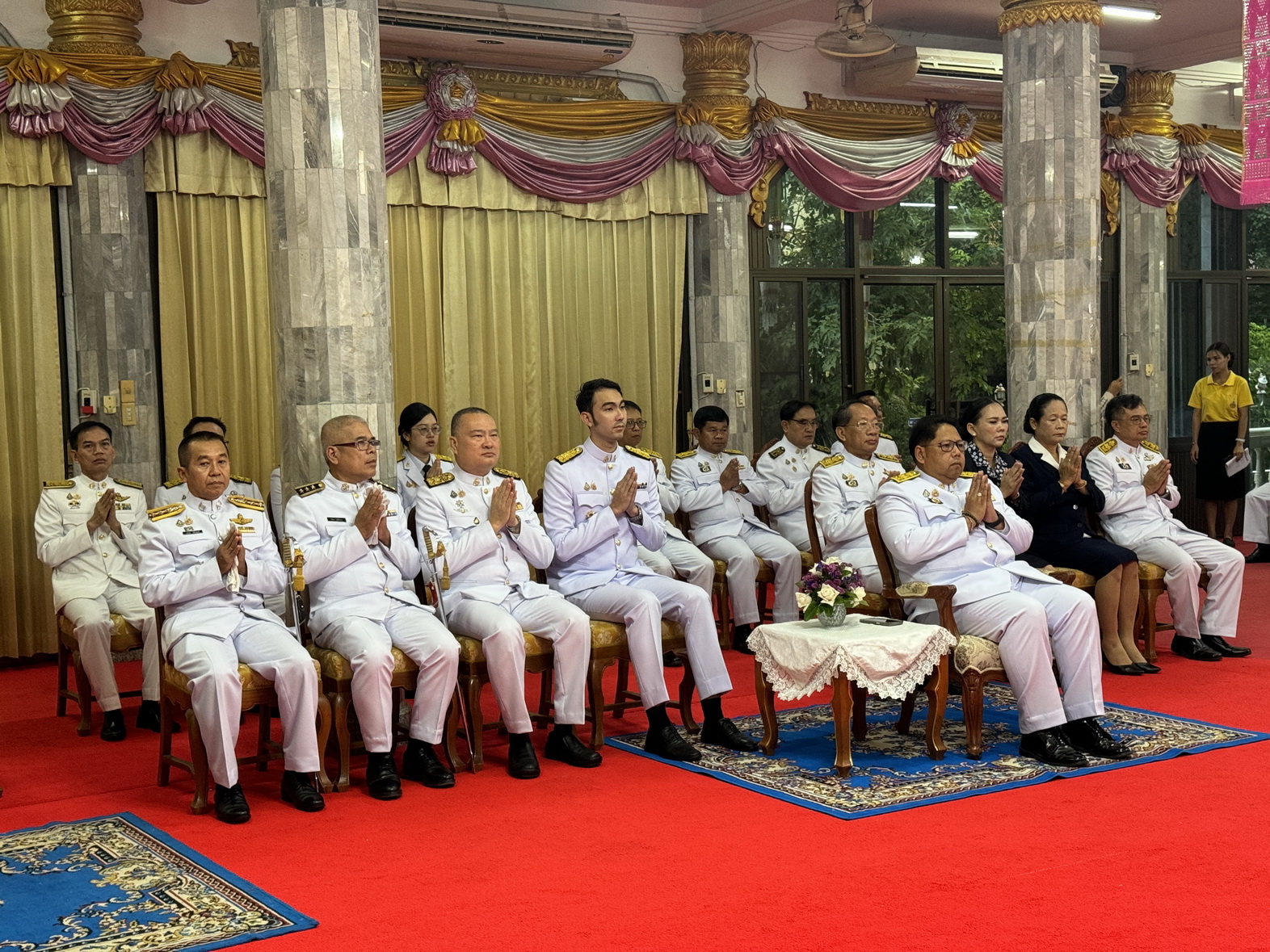 พช.หนองคาย ร่วมพิธีทำบุญตักบาตรถวายพระราชกุศล เนื่องในโอกาสวันคล้ายวันประสูติ พระเจ้าวรวงศ์เธอฯ กรมหมื่นสุทธนารีนาถ