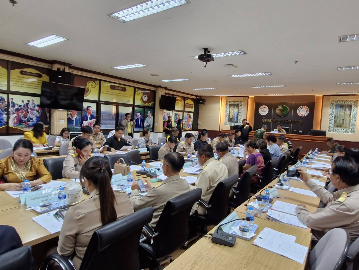 พช.หนองคาย ร่วมประชุมคณะกรรมการบริหารงานจังหวัดแบบบูรณาการจังหวัดหนองคาย (ก.บ.จ.นค.) ครั้งที่ 4/2567
